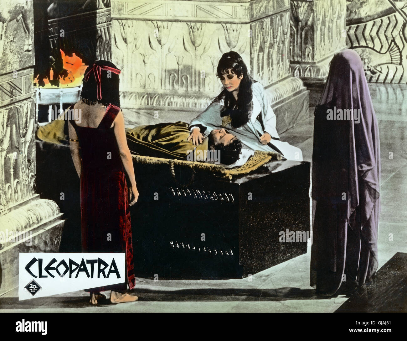 Cleopatra, Großbritannien/USA/Sxhweiz 1963, Regie: Joseph L. Mankiewicz, Rouben Mamoulian, Darsteller: Elizabeth Taylor Foto Stock