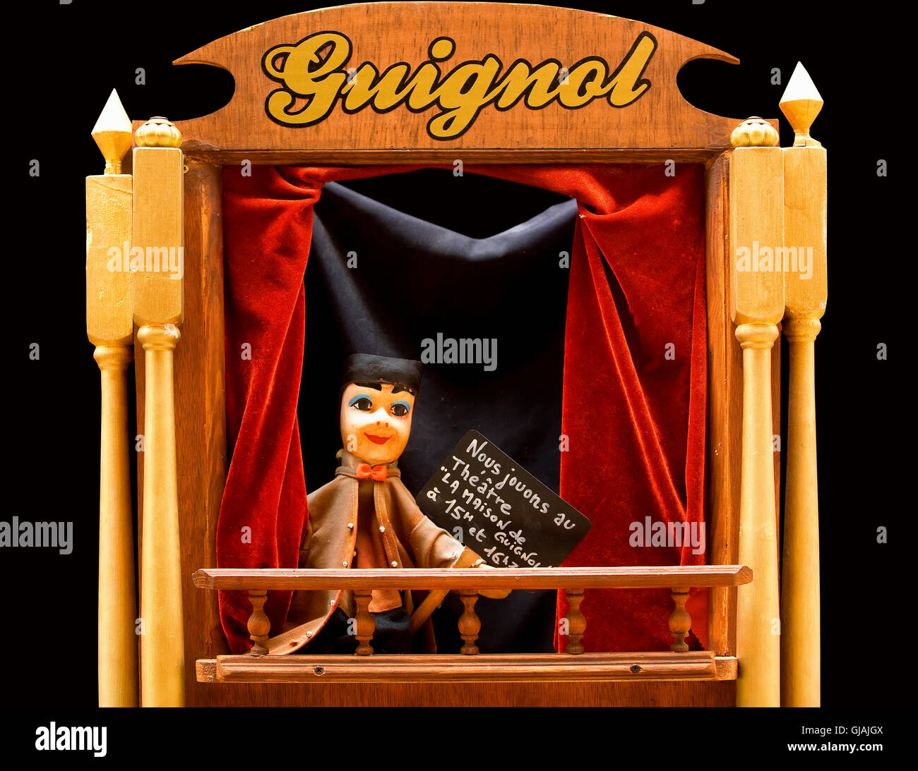 Marionetta Guignol In Lyon France Foto Stock Alamy