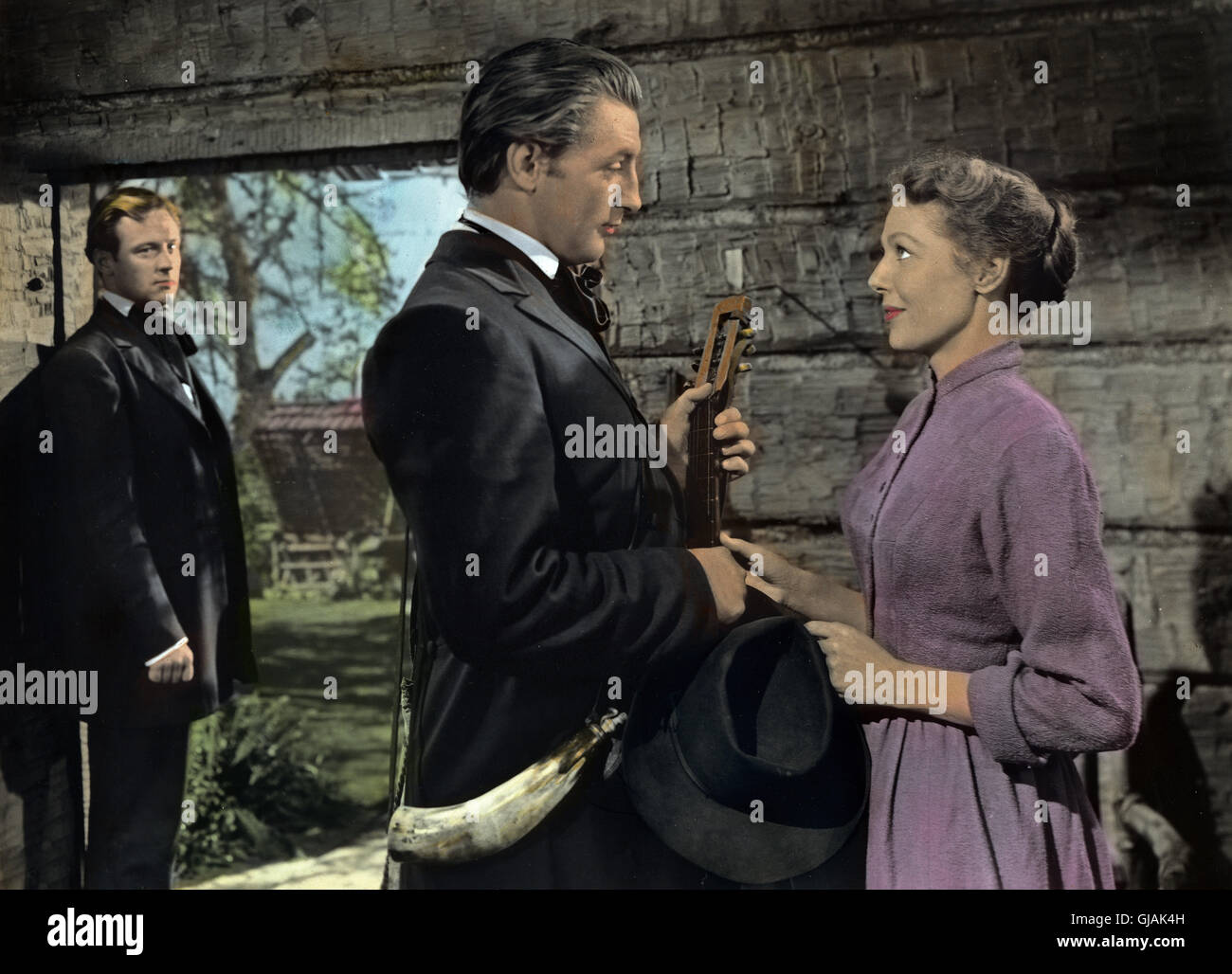 Rachel e lo straniero, aka: Ehe ohne LIebe, USA 1948, Regie: Norman Foster, Darsteller: William Holden, Robert Mitchum, Loretta Young Foto Stock