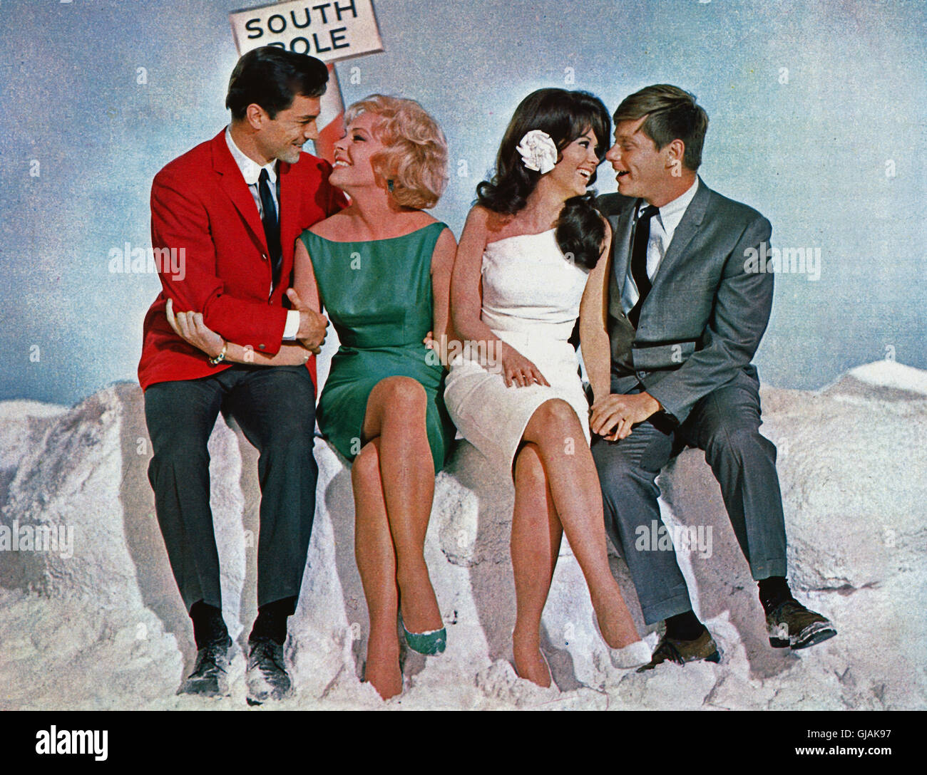 Veloce prima di fondere, aka: Rasch bevor es schmilzt, USA 1964, Regie: Delbert Mann, Darsteller: Janine grigio, Robert Morse, Anjanette Comer, George Maharis Foto Stock