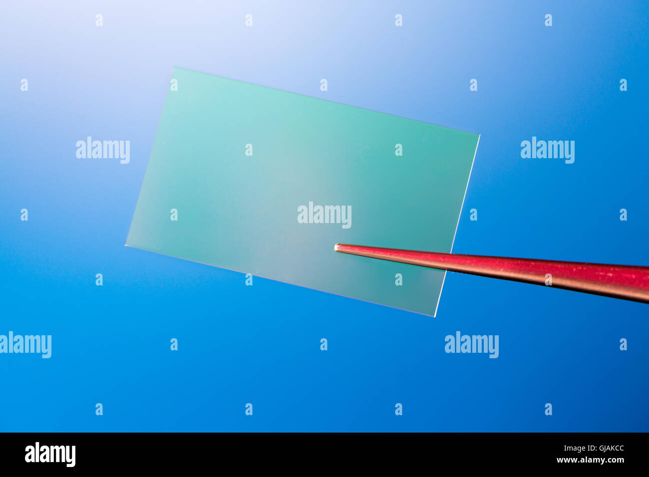 Vetro ottico Foto Stock