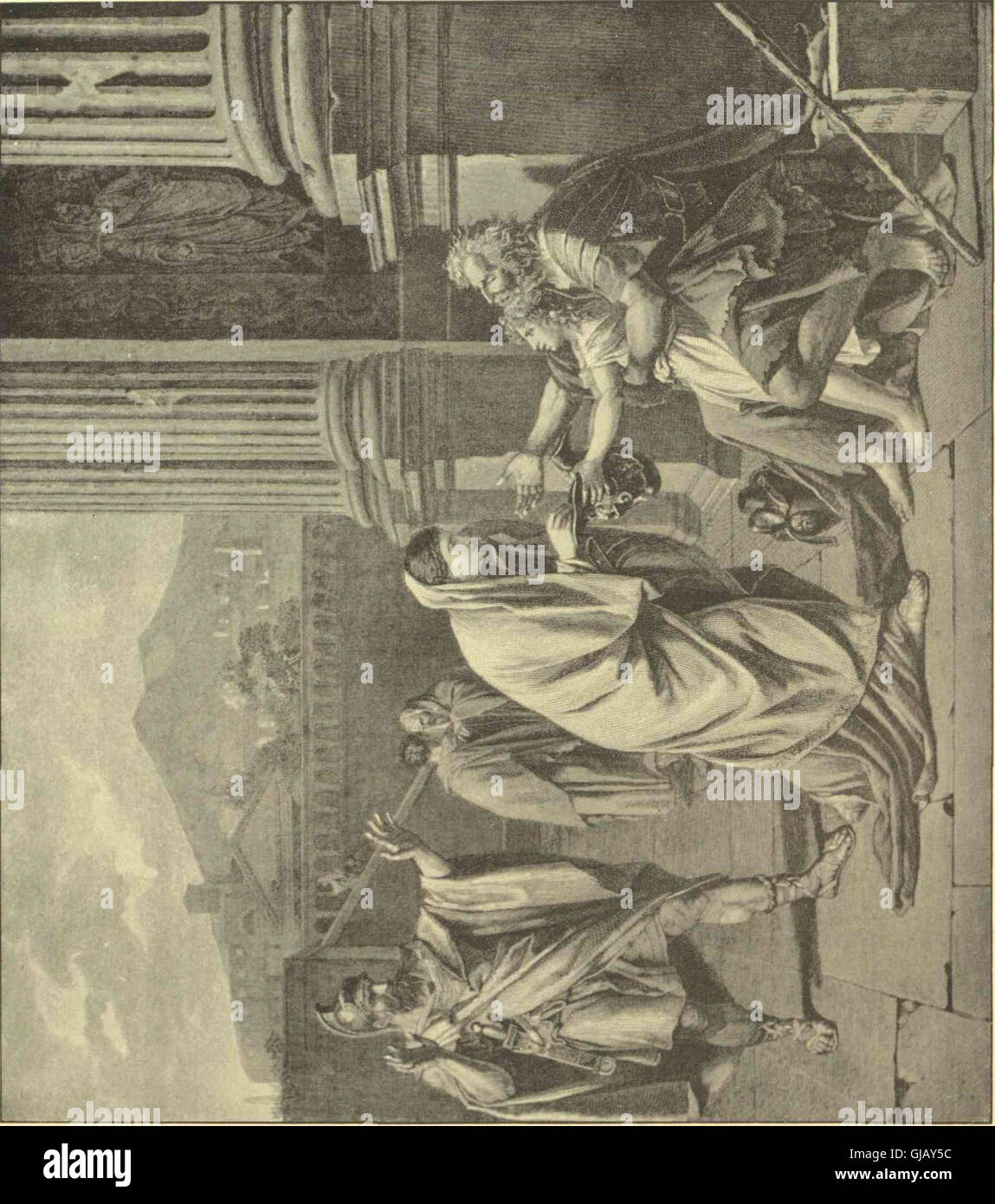 Questo volume del 1894 presenta una serie di schizzi che descrivono la vita di oltre 200 importanti figure storiche, uomini e donne, provenienti da vari campi come la politica, la scienza e le arti Foto Stock