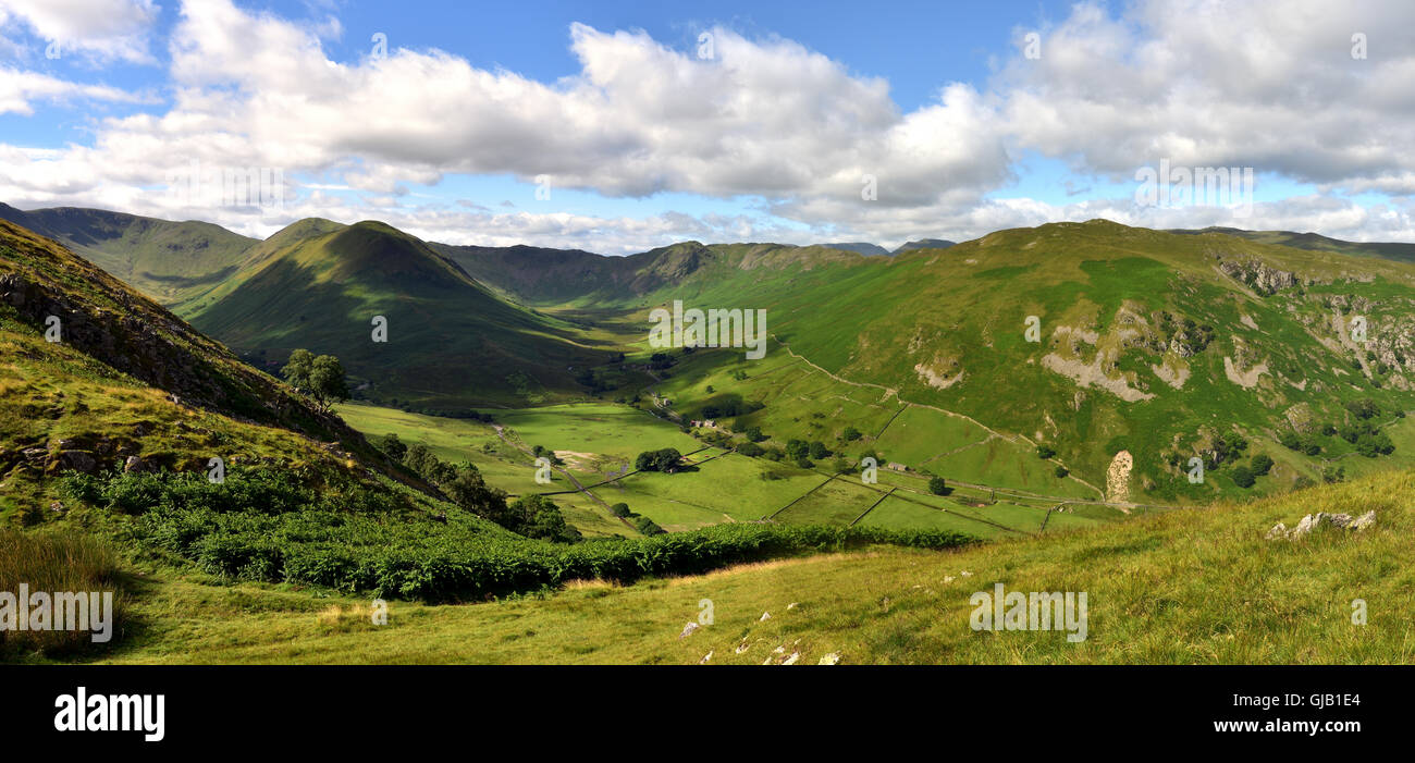 Beda cadde e comune Martindale Foto Stock