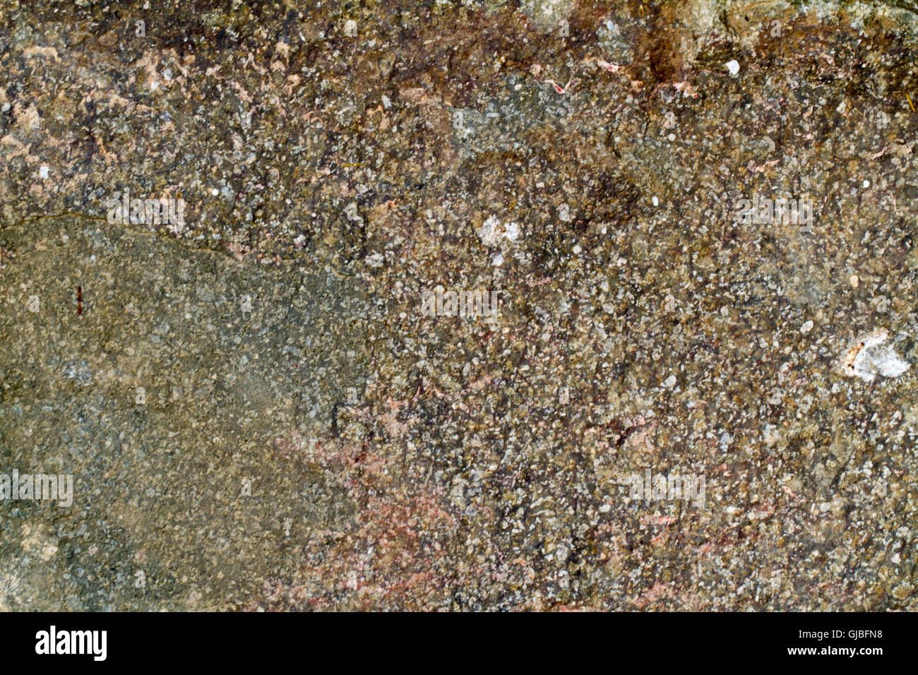 Un grungy rock texture di superficie Foto Stock