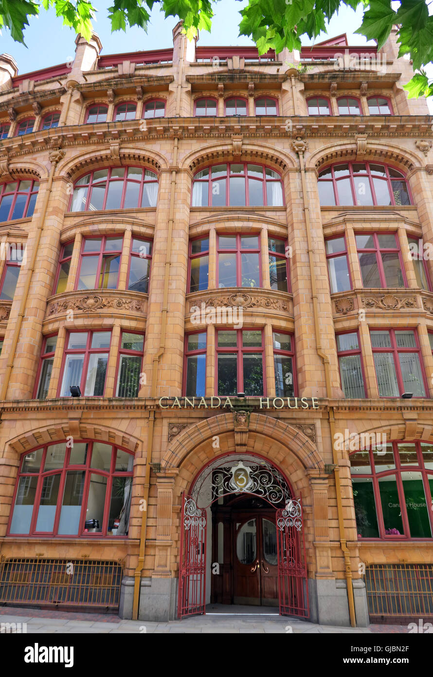 Canada House, 3 Chepstow St, Manchester North West England, Regno Unito, M1 5FW Foto Stock