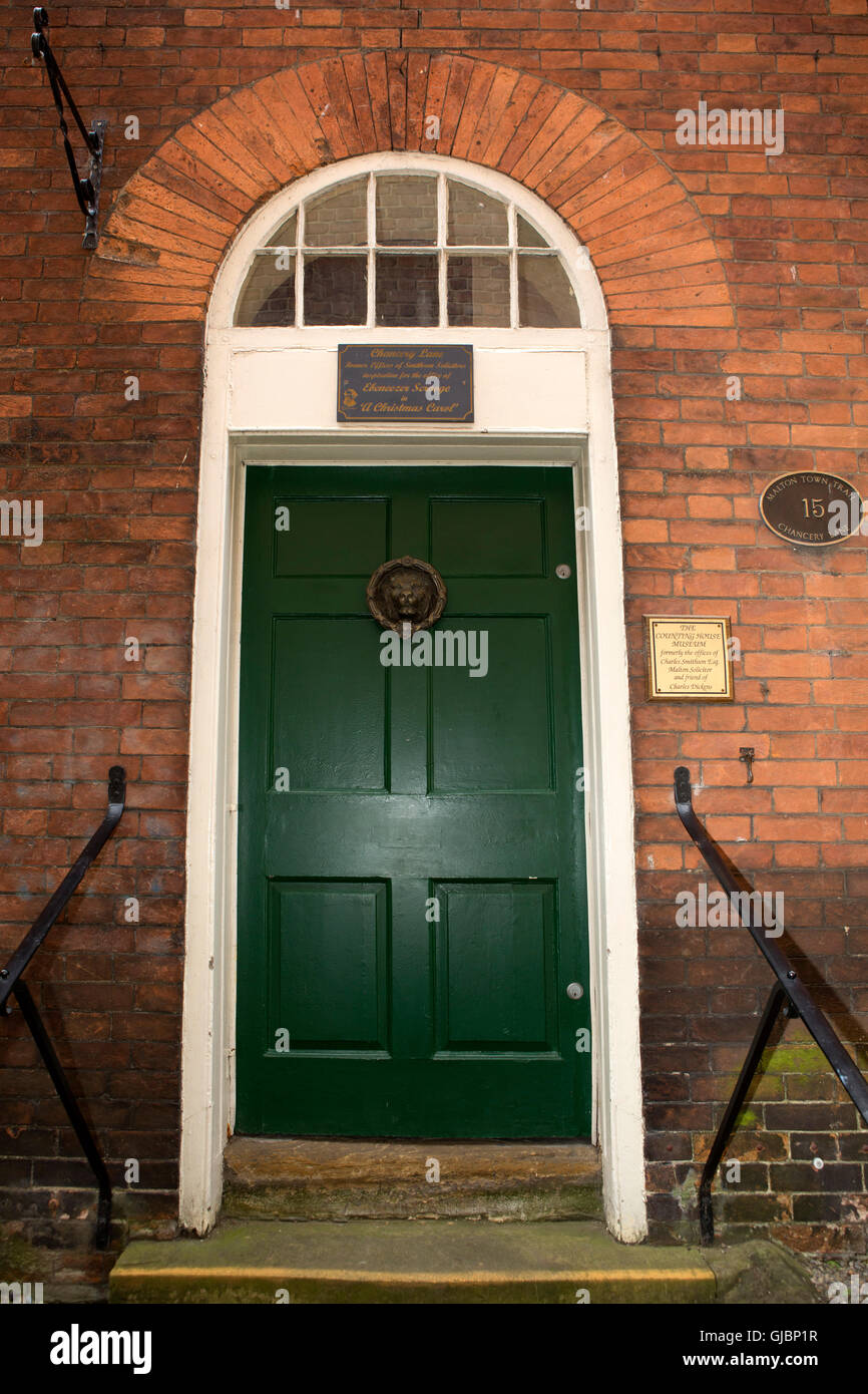 Il conteggio House Museum a Malton, North Yorkshire, Regno Unito. L'edificio è stato ancora una volta gli uffici del procuratore legale ( solicitor ) Charles Foto Stock