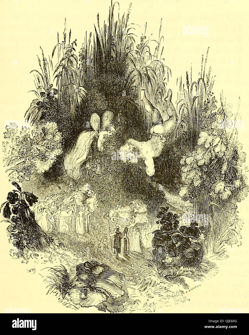 Le commedie, storie tragedie e poesie di William Shakspere (1851) Foto Stock