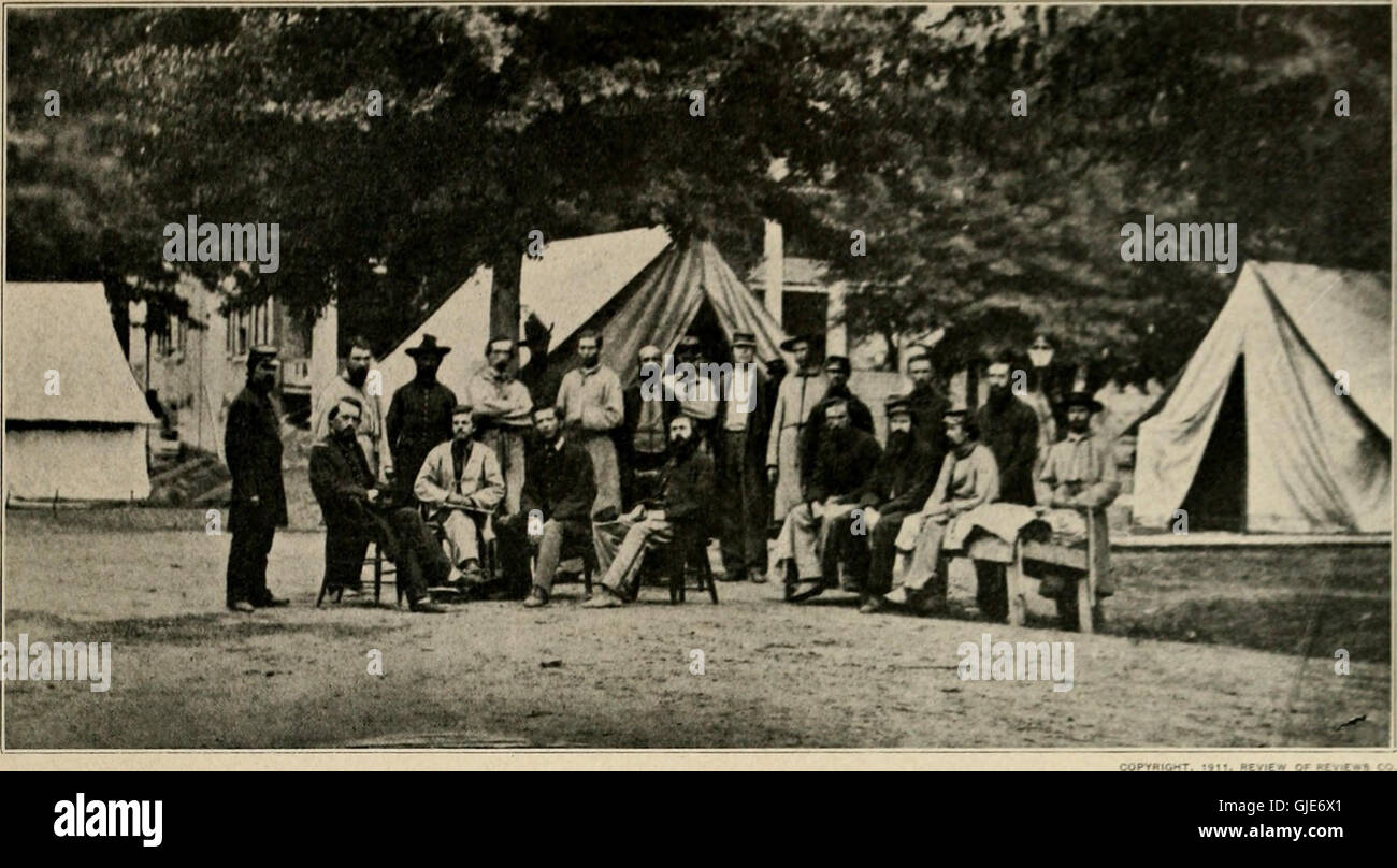 *The Photographic History of the Civil War* è una raccolta completa di migliaia di fotografie della Guerra civile, che offre un resoconto visivo del conflitto dal 1861 al 1865, accompagnato da testi di vari esperti storici. Foto Stock