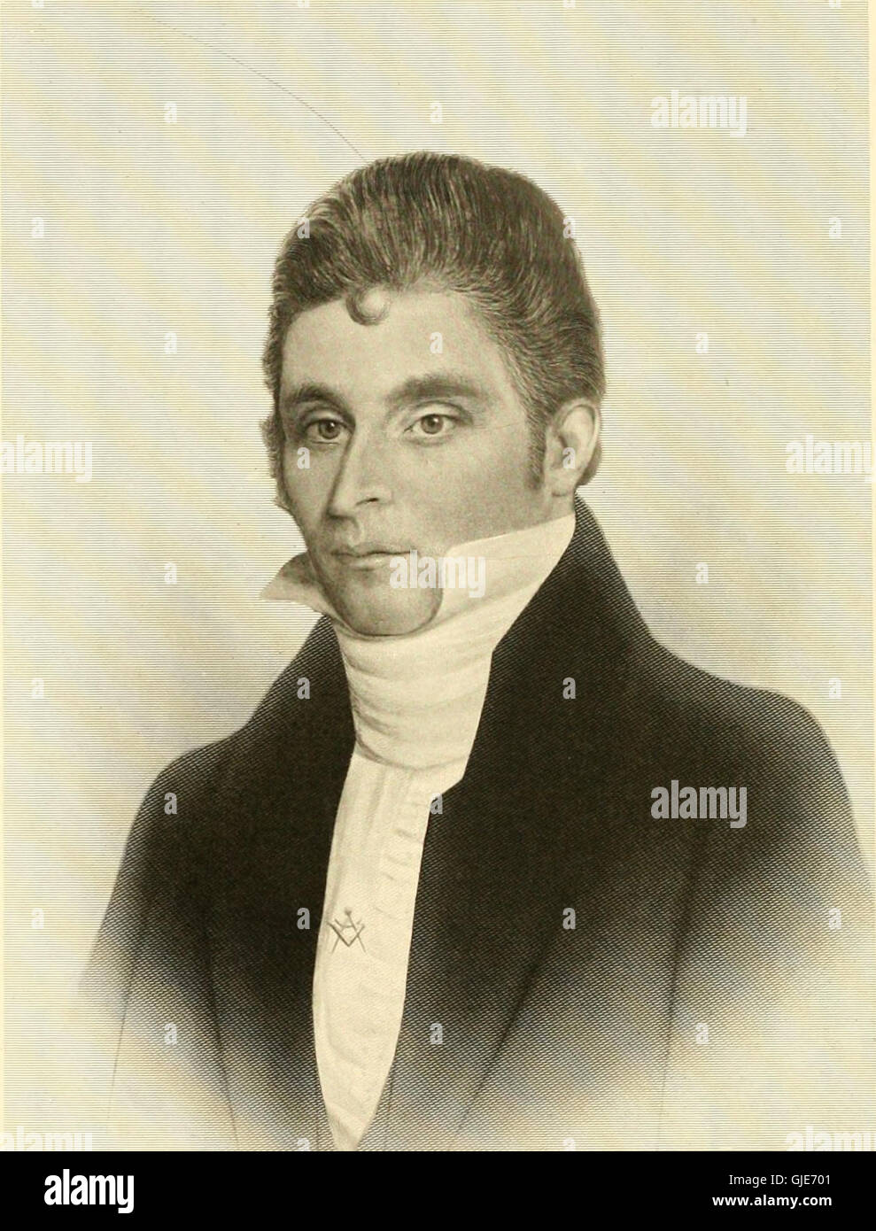 Un documento storico intitolato "Jefferson County, Pennsylvania - Her Pioneers and People, 1800-1915." Questo lavoro offre un resoconto dettagliato dei primi coloni e degli eventi significativi nella storia della contea di Jefferson, Pennsylvania. Foto Stock