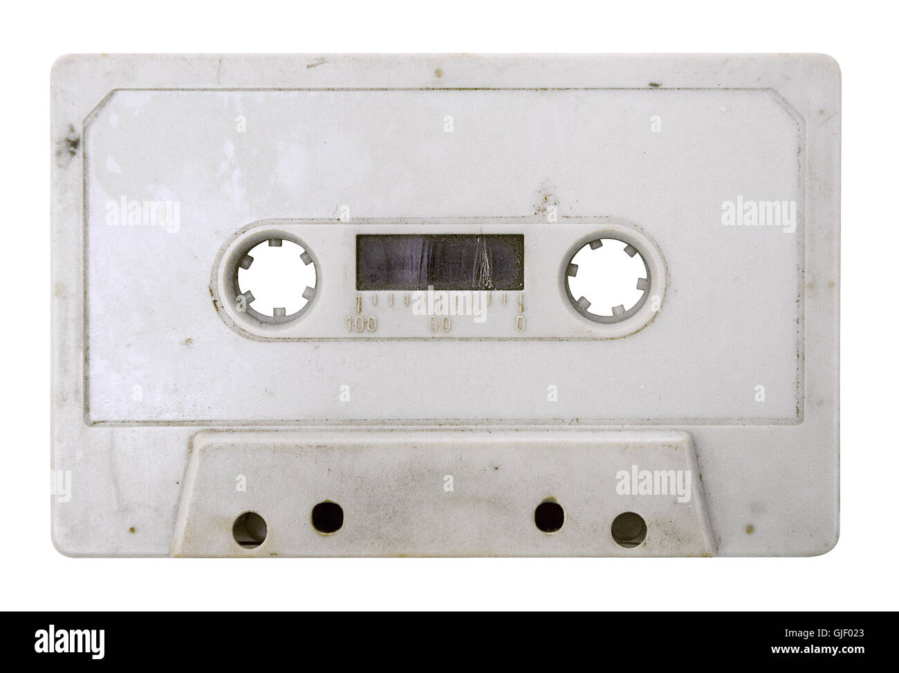 Ascoltare musica isolato Foto Stock