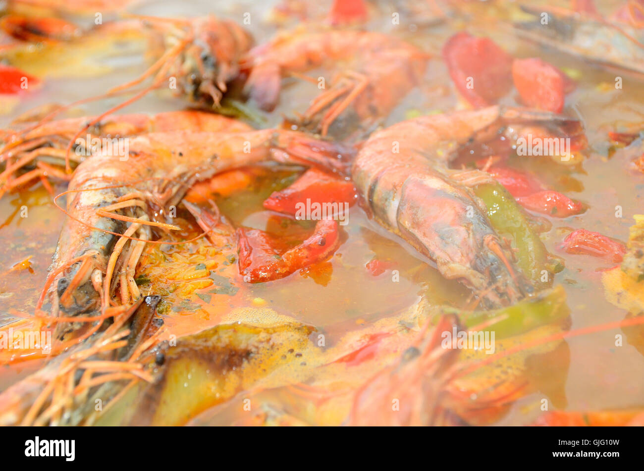 Paëlla Foto Stock