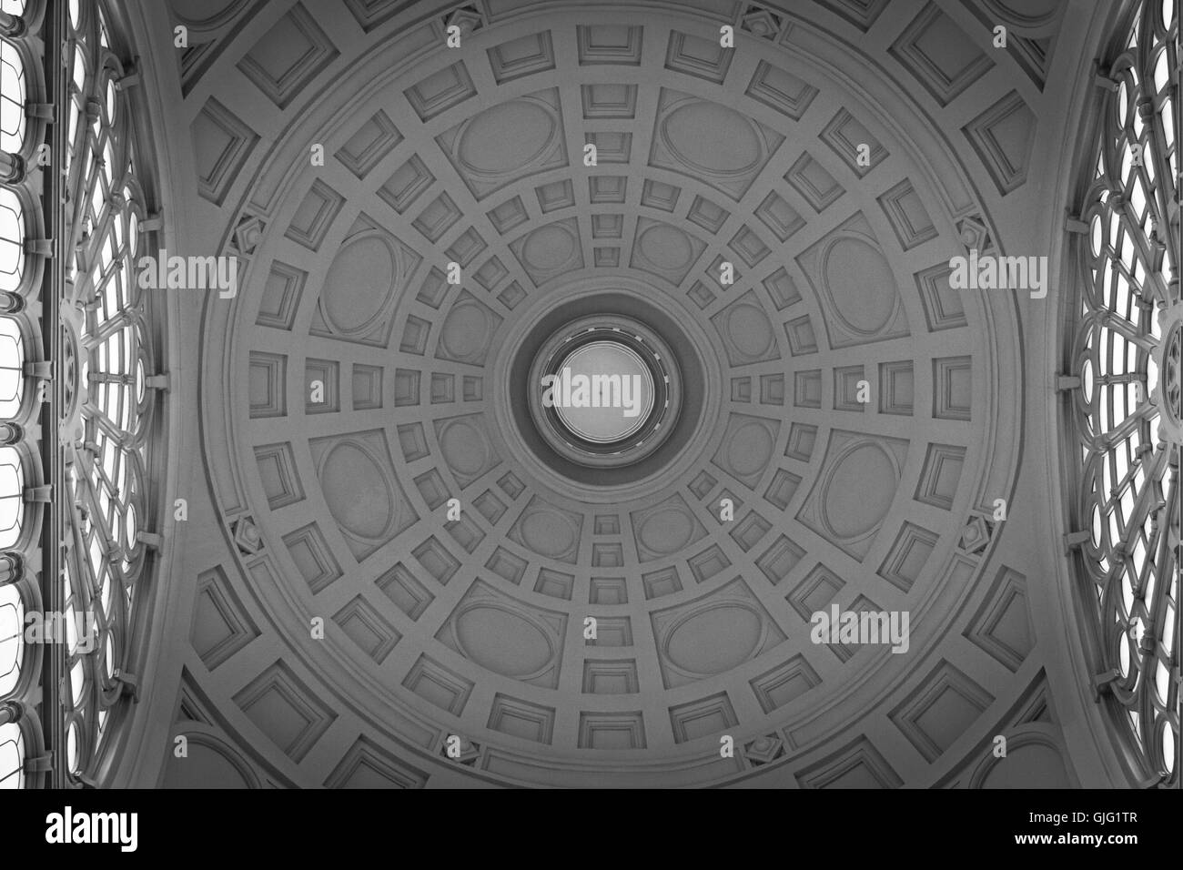 Centraal Station dettaglio, Anversa, Belgio Foto Stock