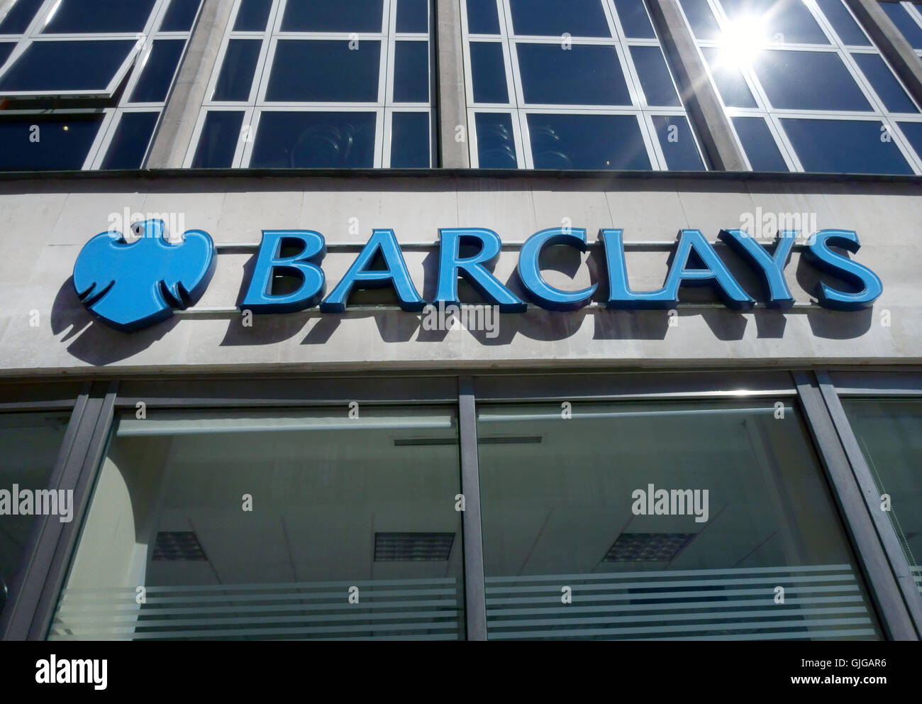 Il ramo di Barclays Bank in Holborn, Londra Centrale Foto Stock