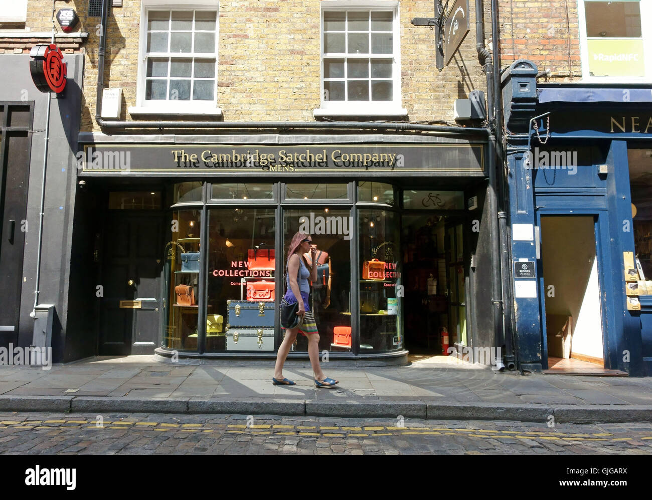 Il Cambridge sacchetta Company shop per uomini in Covent Garden, Londra Centrale Foto Stock