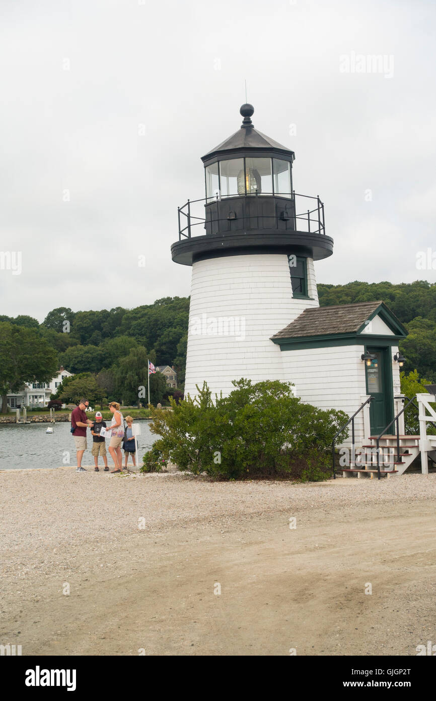 Mystic Seaport Museum Connecticut CT Foto Stock