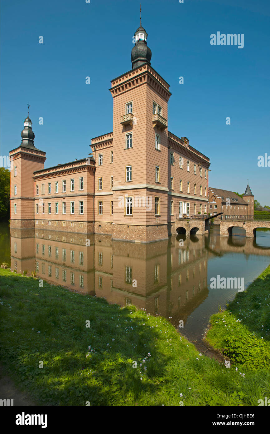 Deutschland, Renania settentrionale-Vestfalia, Rhein-Erft-Kreis, Erftstadt-Liblar, Schloss Gracht, "Campus di Colonia Foto Stock