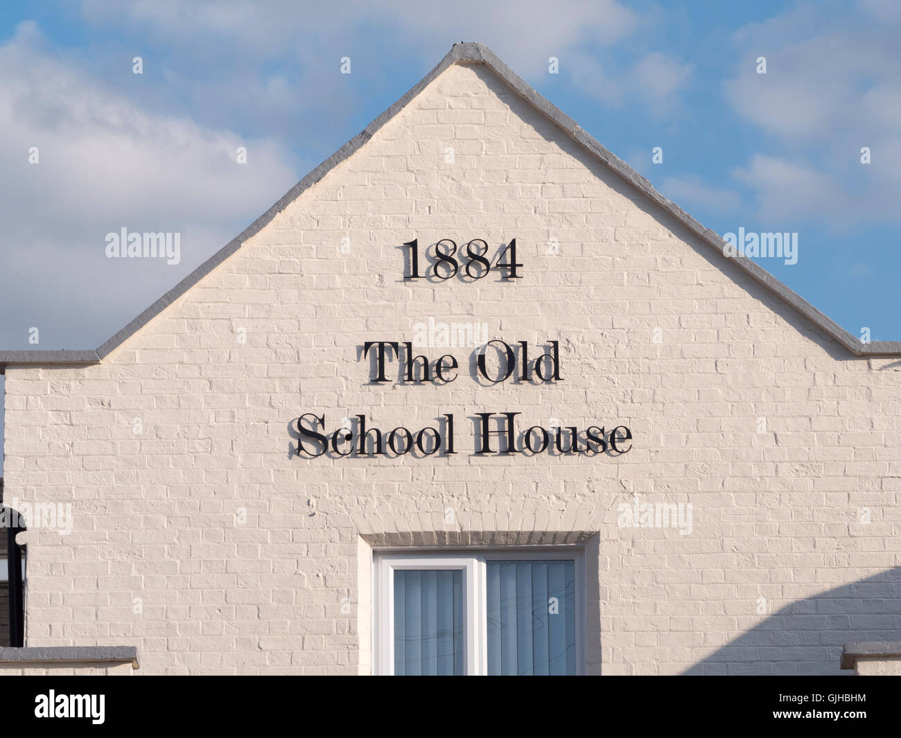 "Old School House', Rumbridge Street, Totton, Hampshire, Inghilterra, Regno Unito. Foto Stock