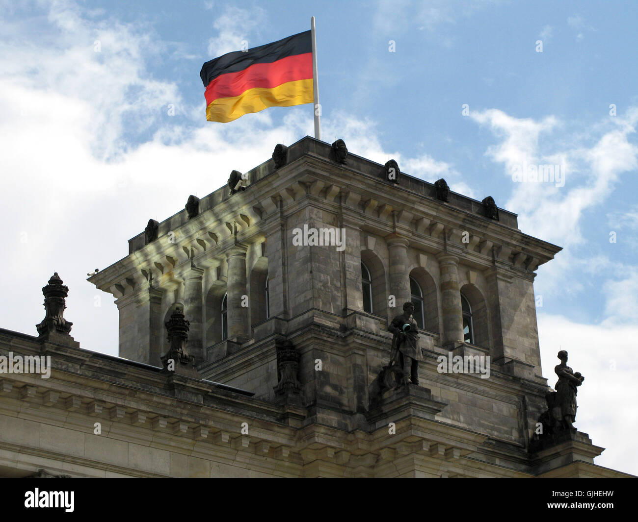 Capitale di Berlino il Parlamento Foto Stock