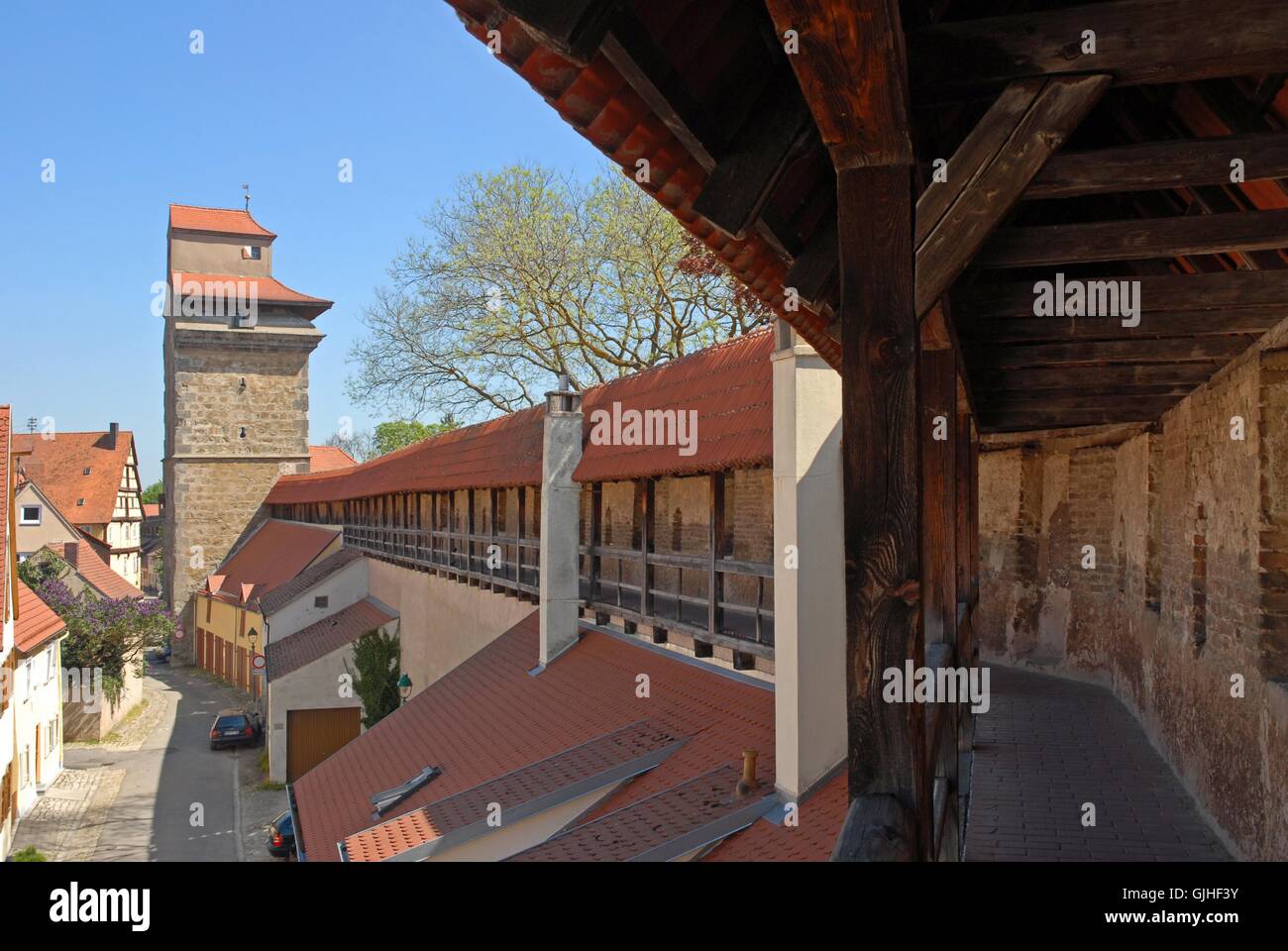 Bastioni con obiettivo reimlinger Foto Stock