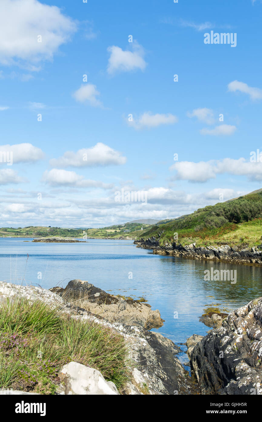 Paesaggio a West Cork, Irlanda. Foto Stock
