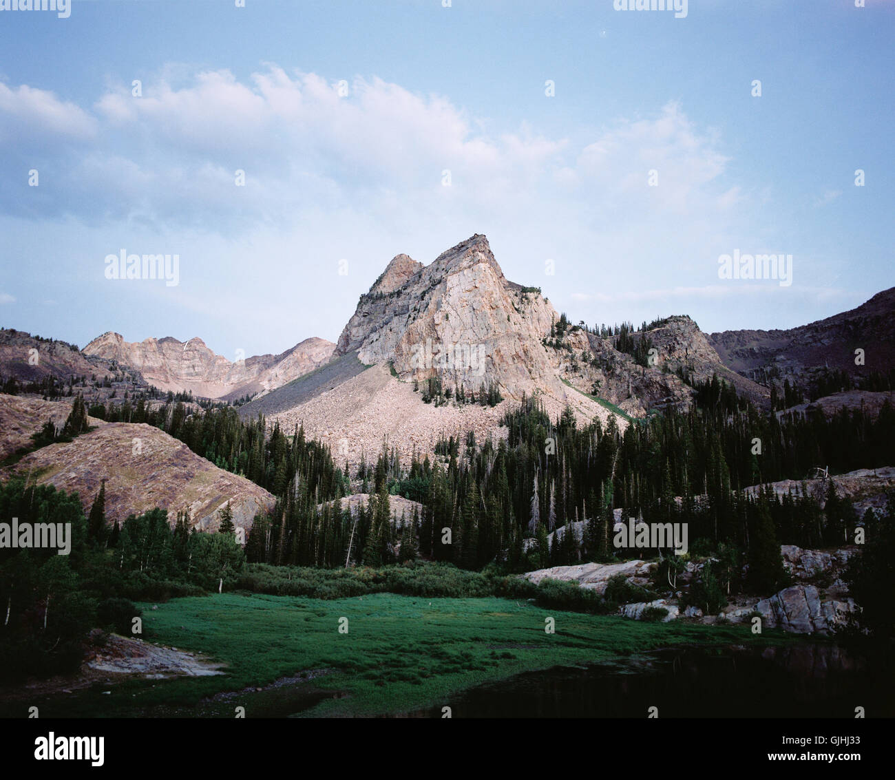mountain Peak, Salt Lake City, Utah, Stati Uniti Foto Stock