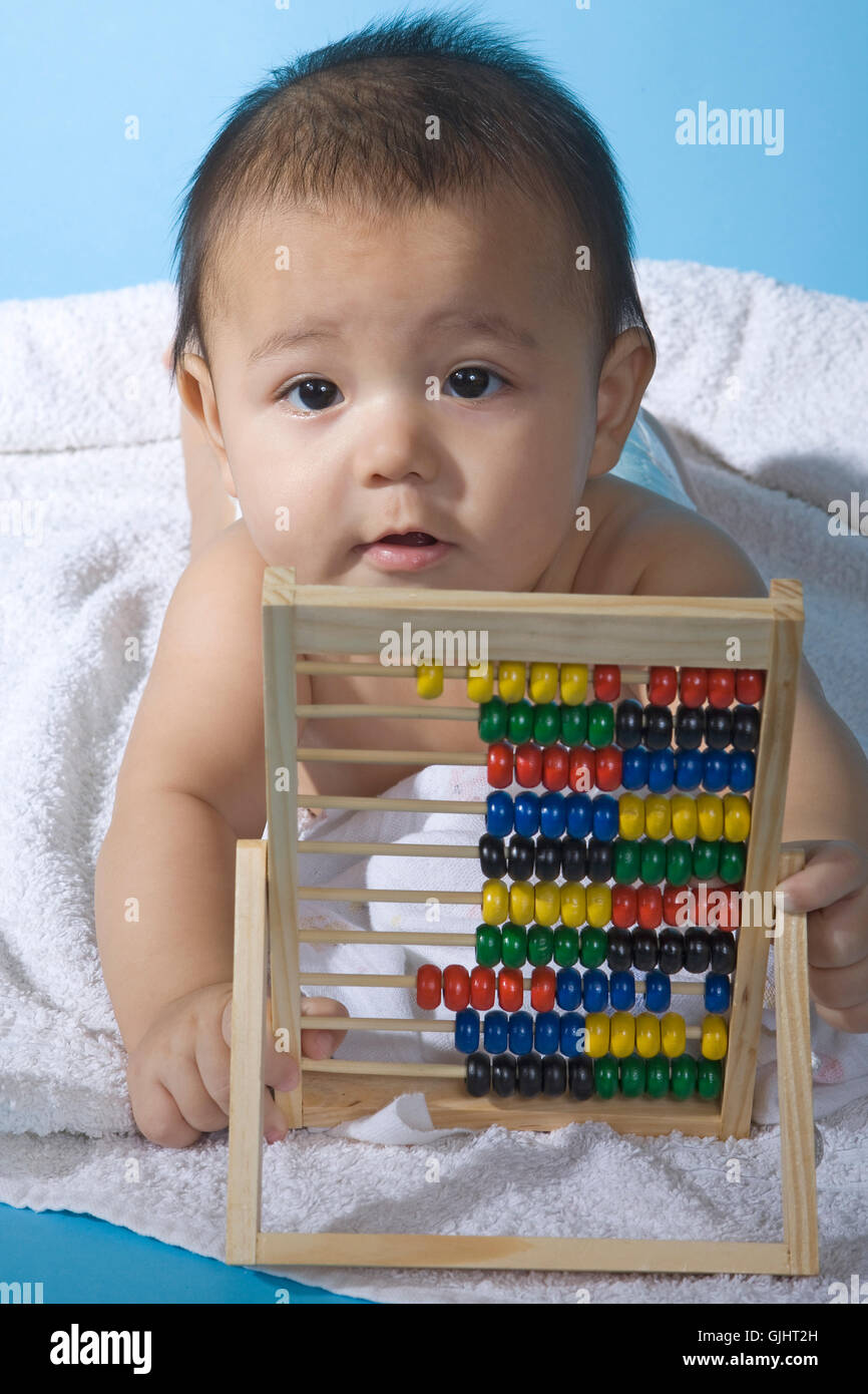 Genius matematico Foto Stock