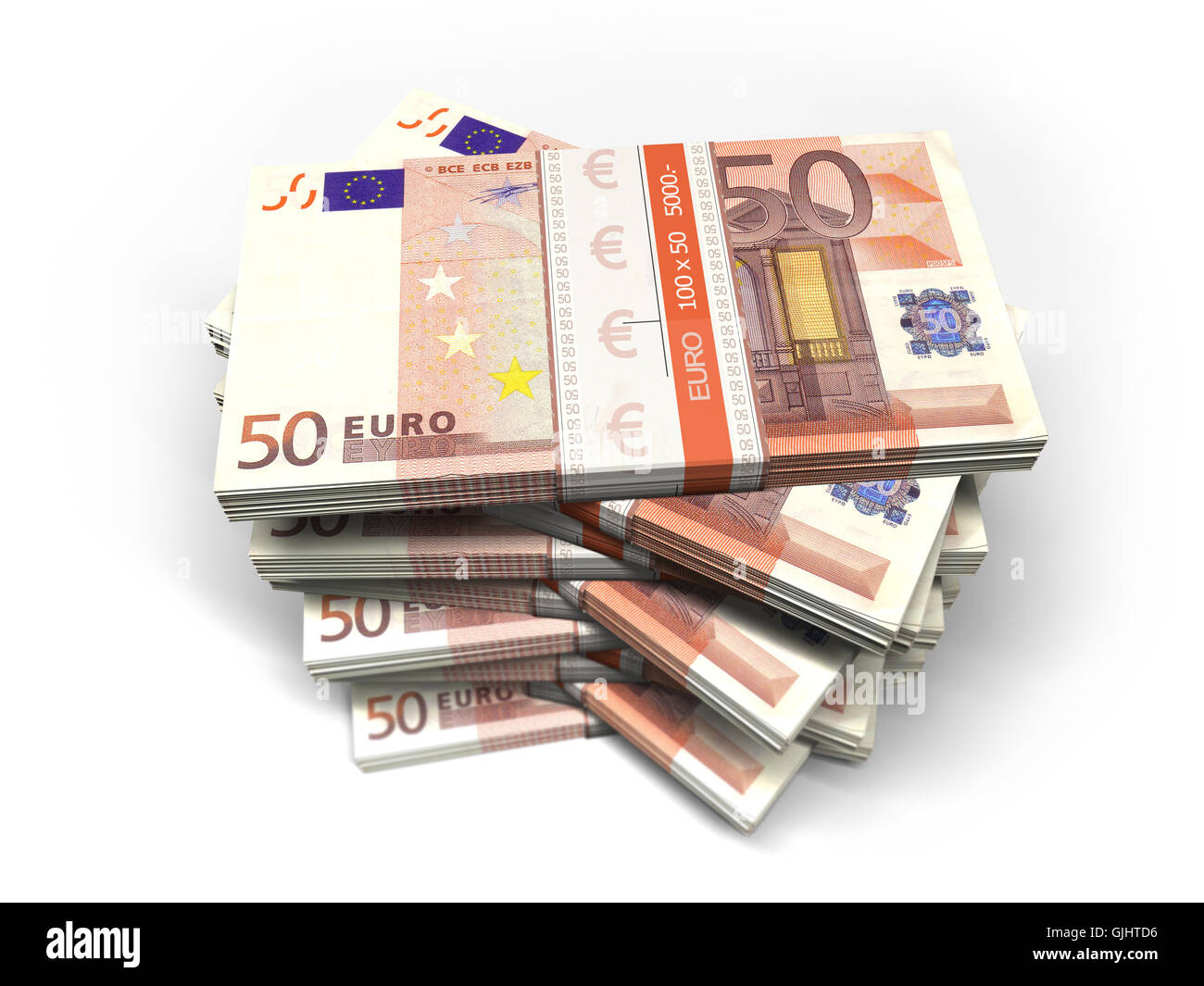 Valuta euro Investimenti di denaro Foto Stock