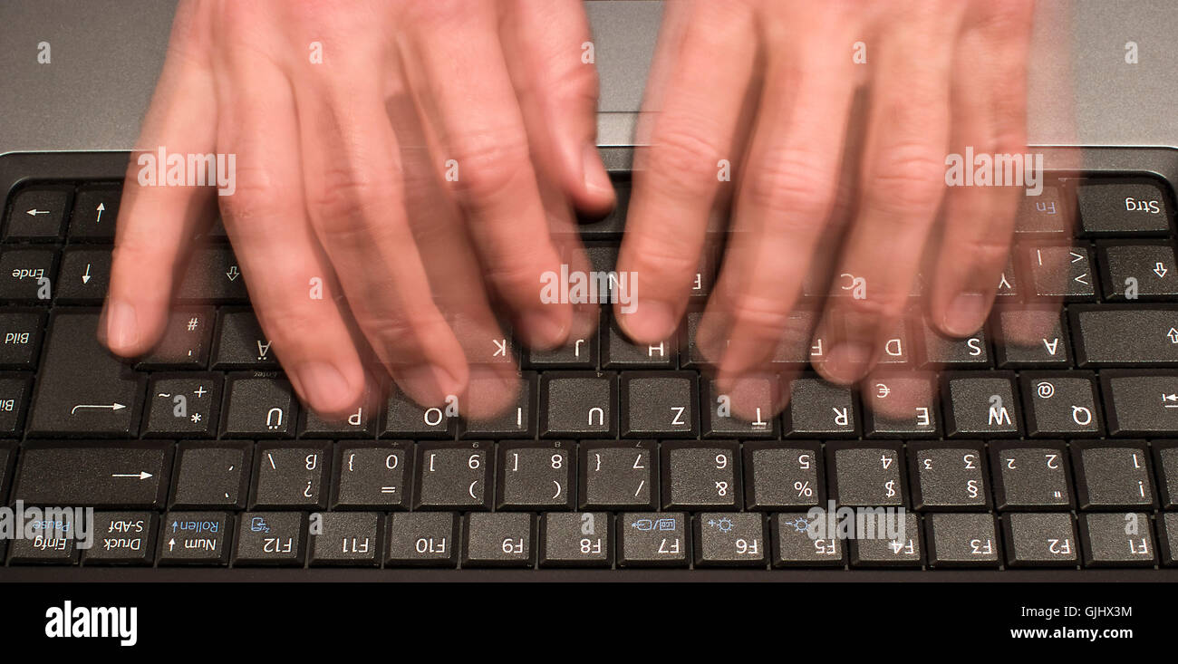 sono occupato Foto Stock
