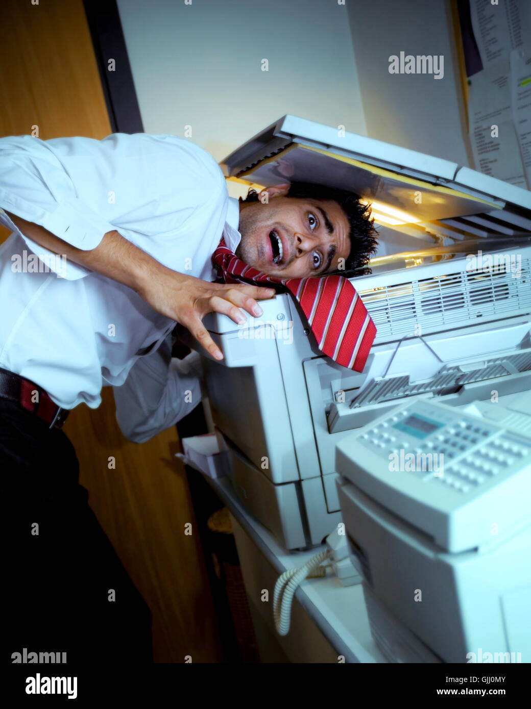 Frustrati i rapporti aziendali deal Foto Stock