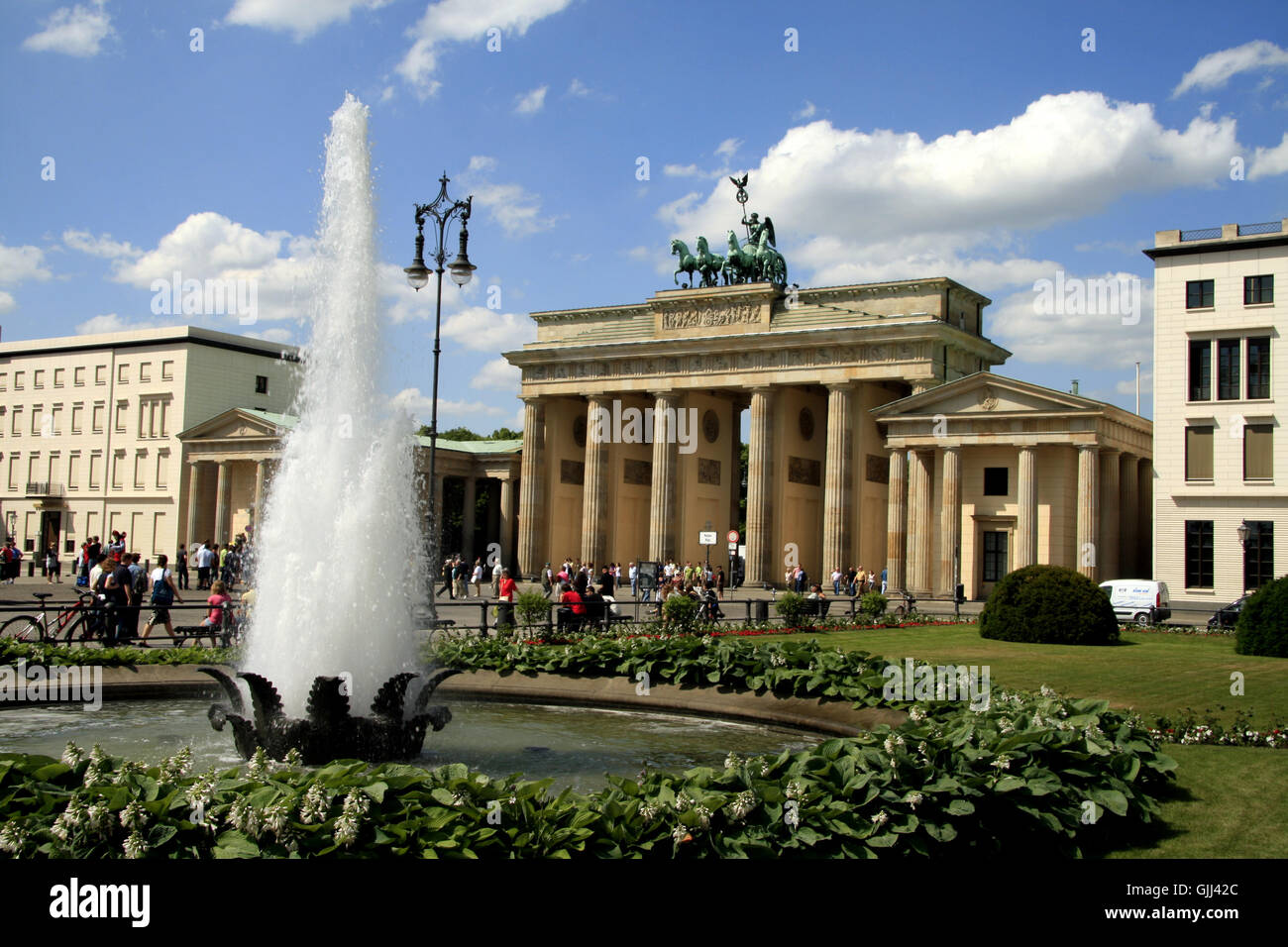 Berlino emblema quadrato Foto Stock