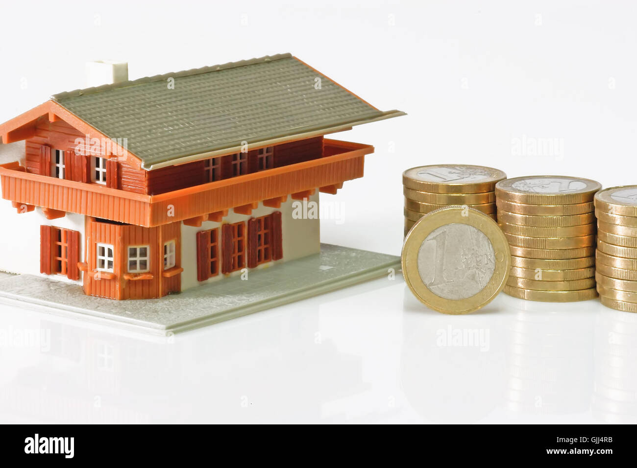 Costruzione casa real estate Foto Stock