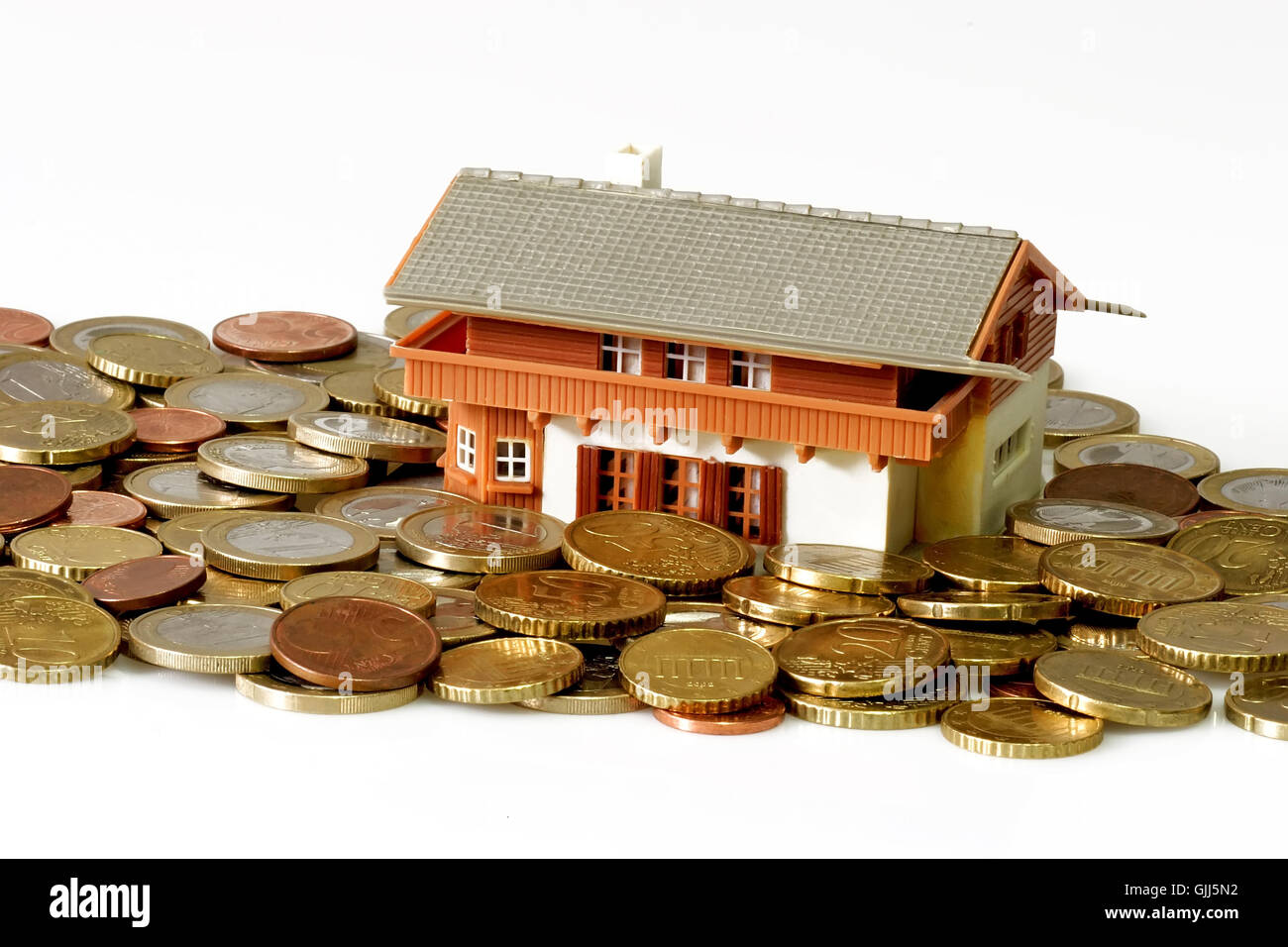 Costruzione casa acquisto casa Foto Stock