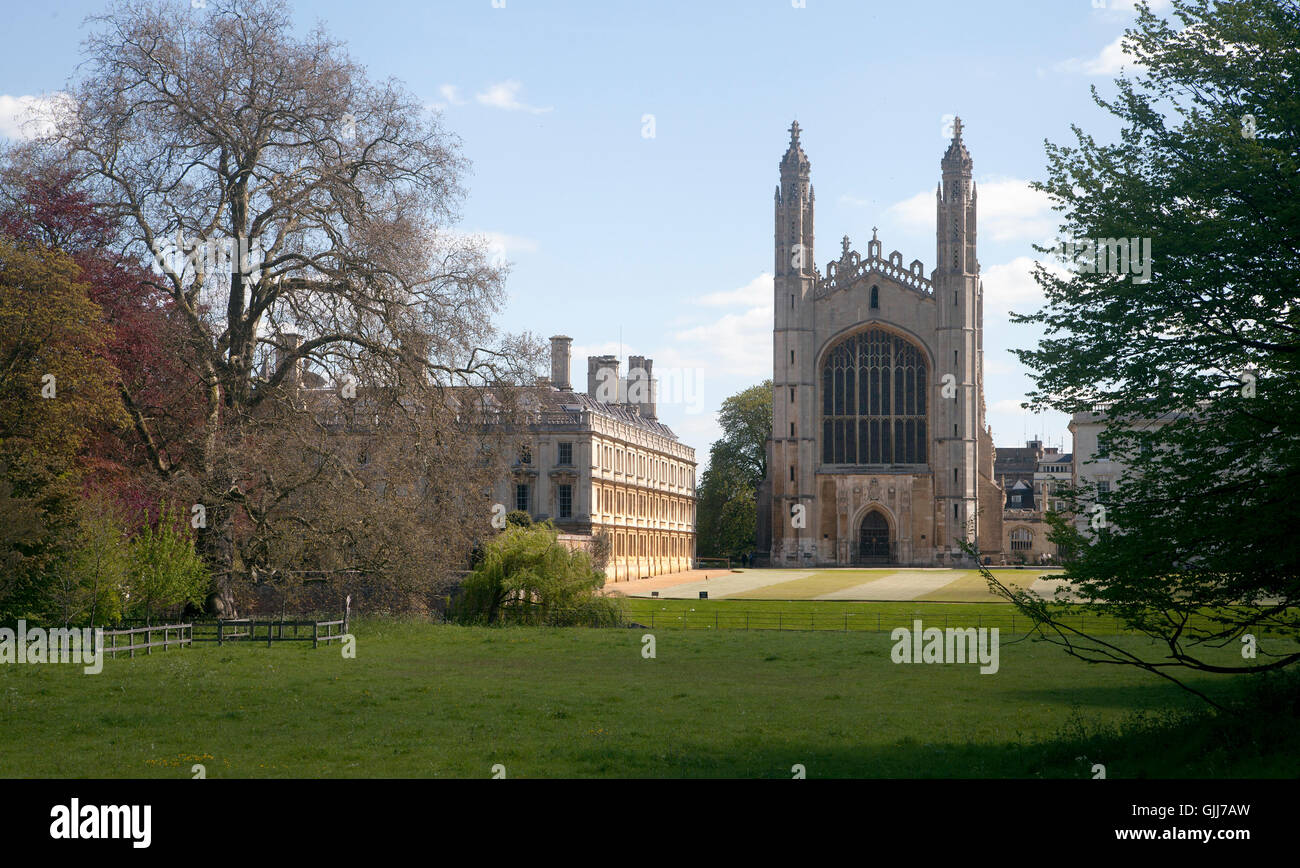 Re il collage di università Foto Stock