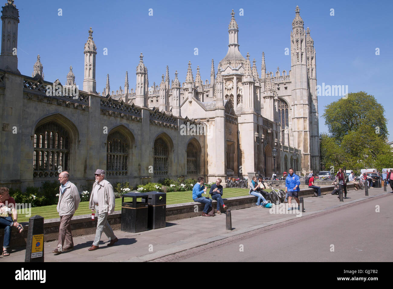 Re il collage di università Foto Stock
