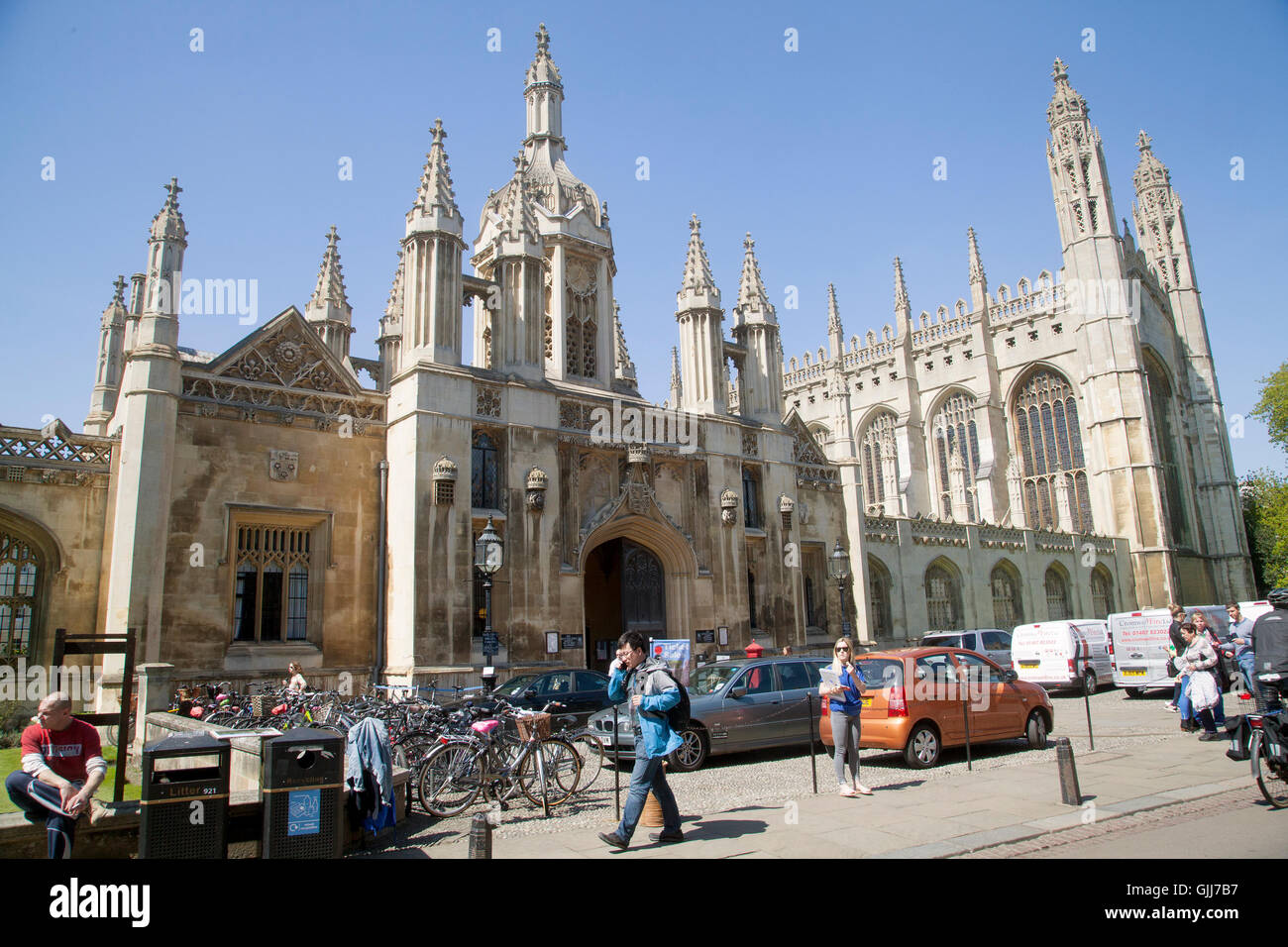 Re il collage di università Foto Stock
