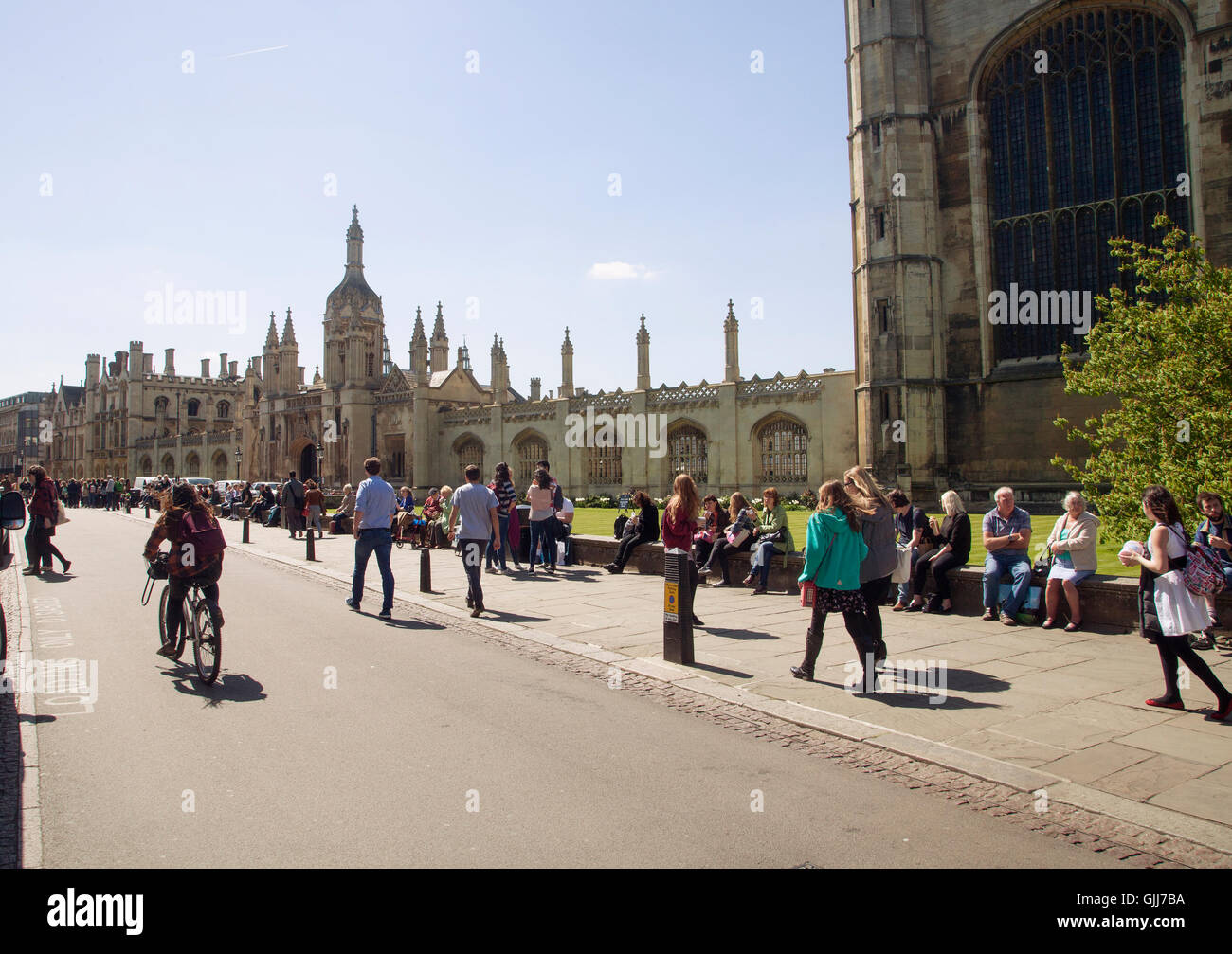 Re il collage di università Foto Stock