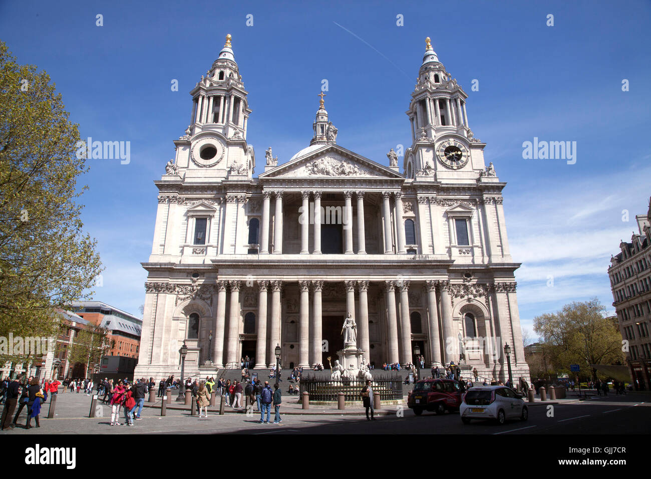 La CATTEDRALE DI ST PAUL London Foto Stock