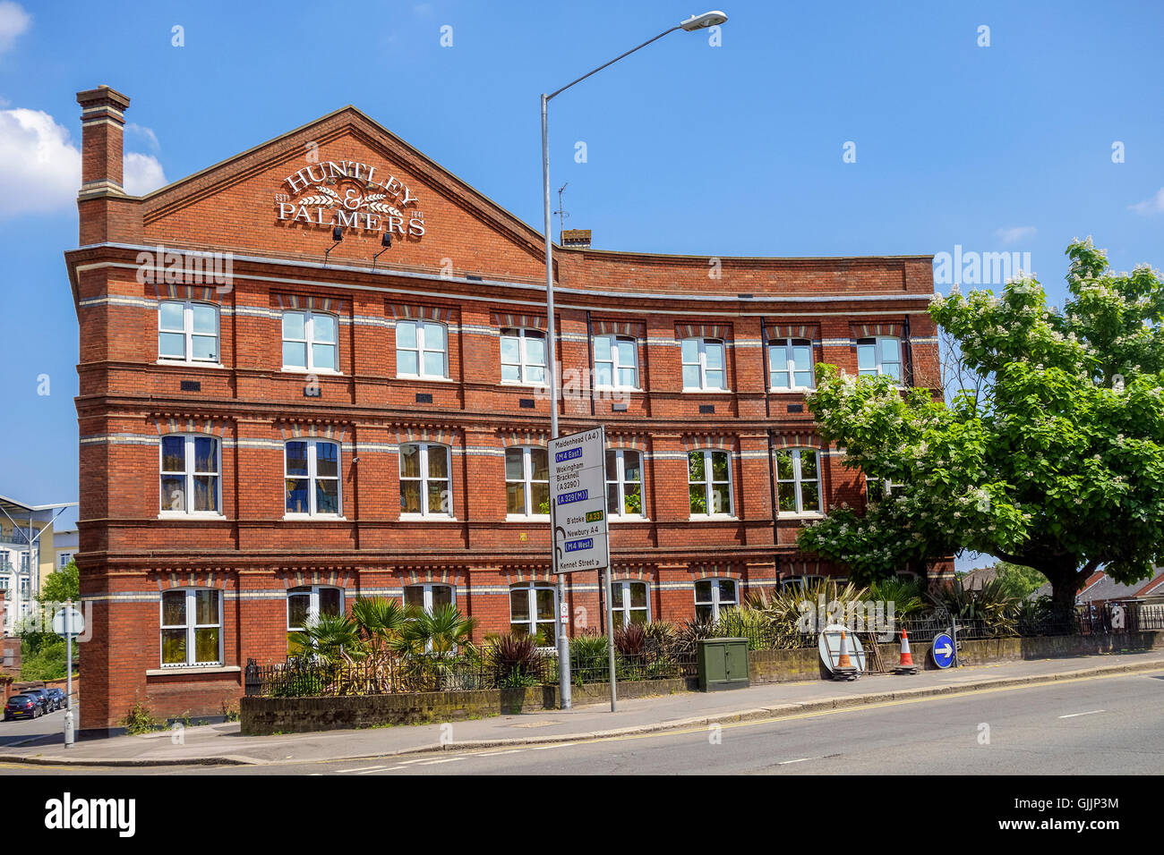 Huntley e Palmer Building Reading Berkshire Foto Stock