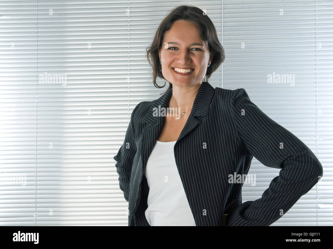 Donna segretario workplace Foto Stock