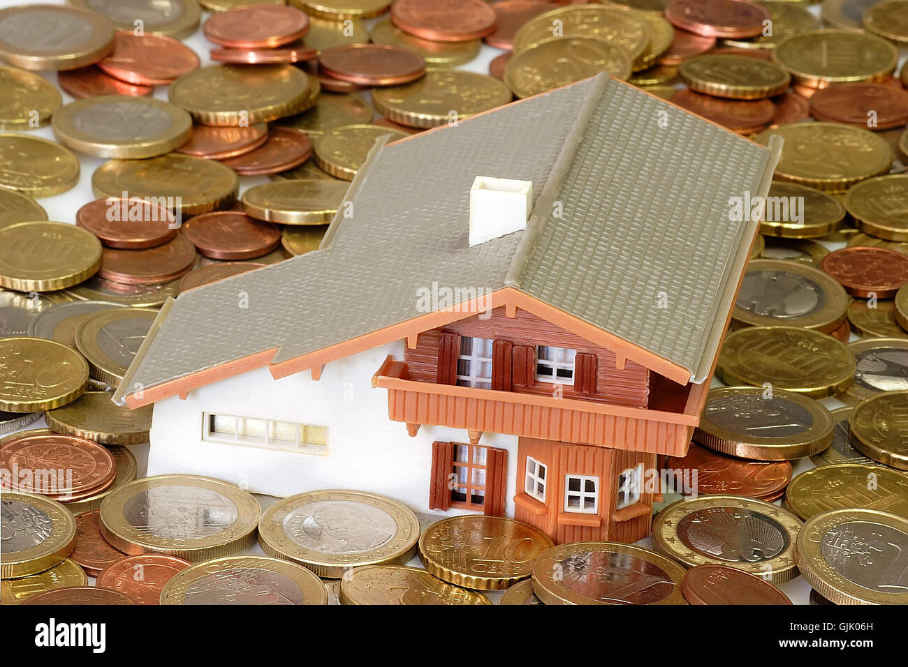 L'acquisto di beni immobili Foto Stock