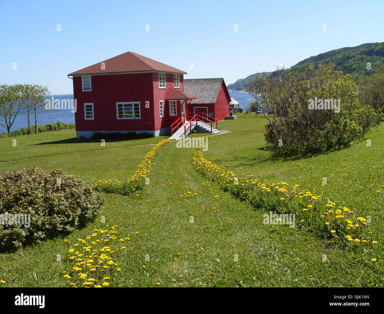 Chalet in La martre,Canada Foto Stock