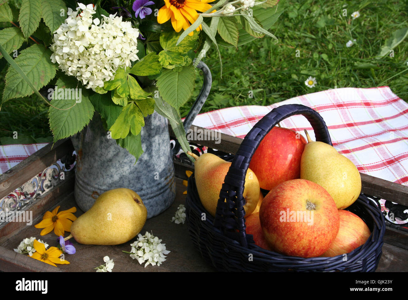 pausa di frutta 5 Foto Stock