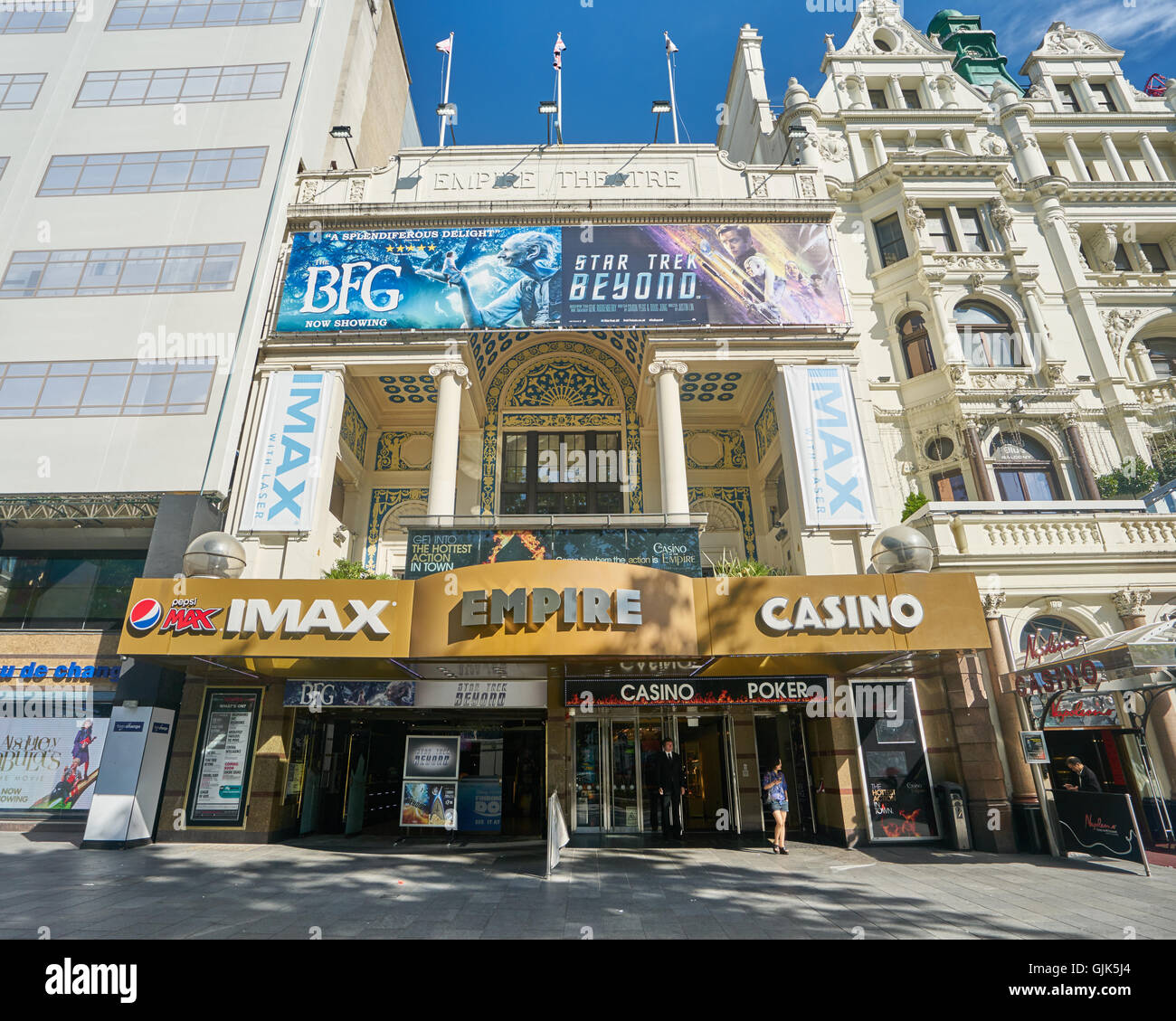 Empire, Leicester Square. Cinema IMAX, Londra Foto Stock