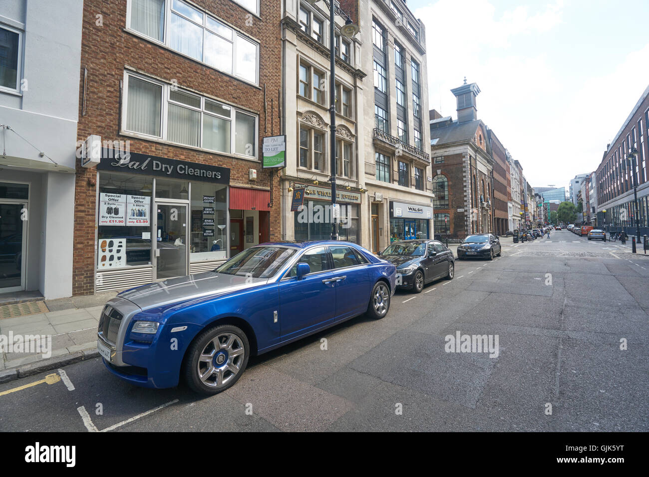 Hatton Garden, Londra Foto Stock