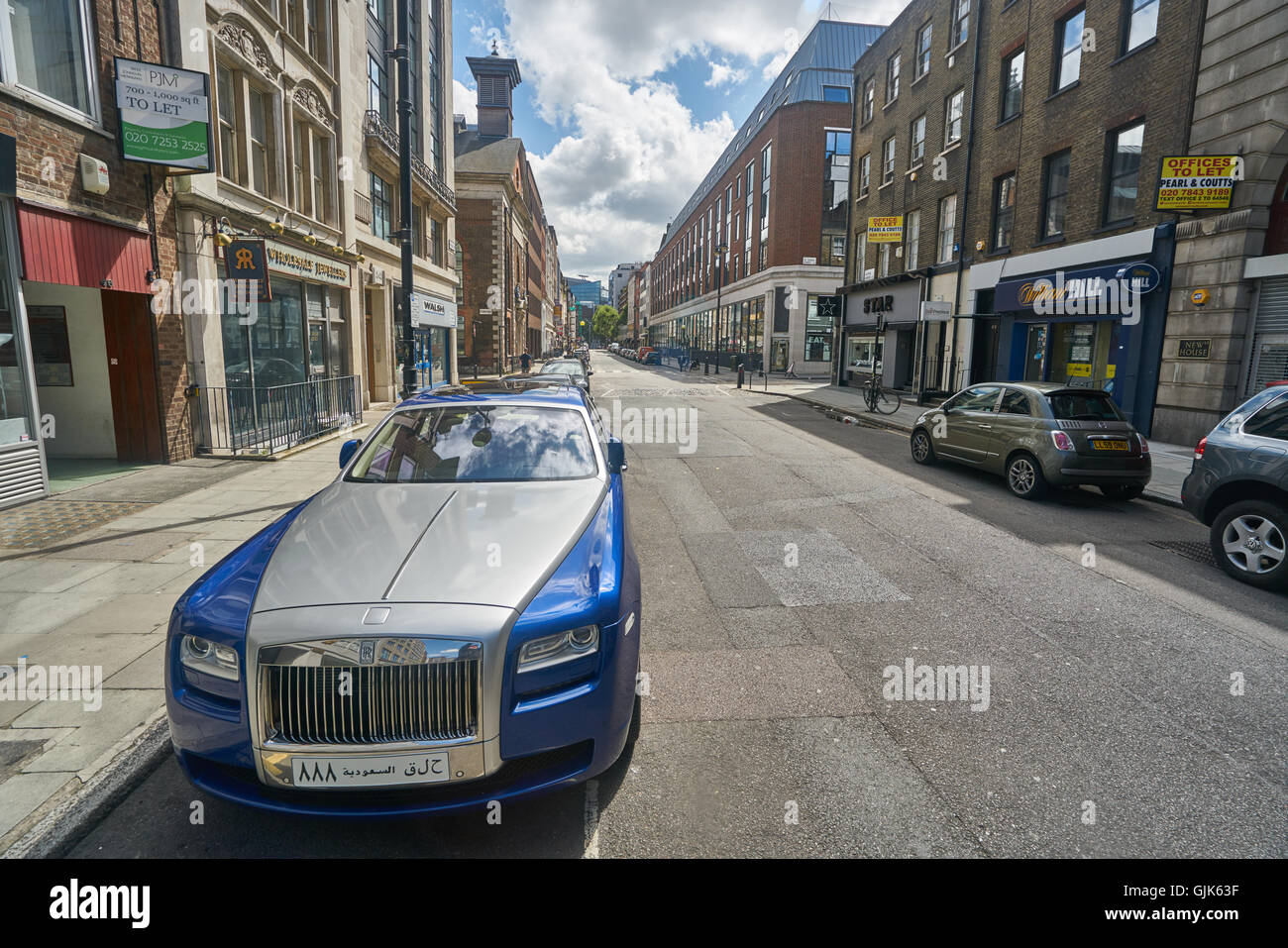 Hatton Garden, Londra Foto Stock