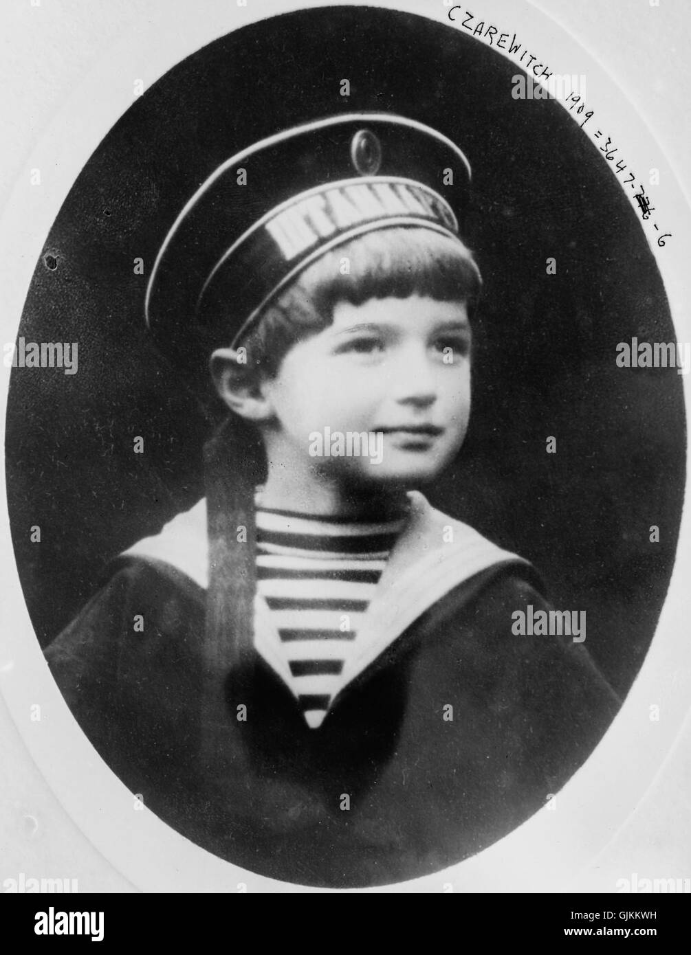 Alexei Nikolaevich, Tsarevich della Russia 02 Foto Stock