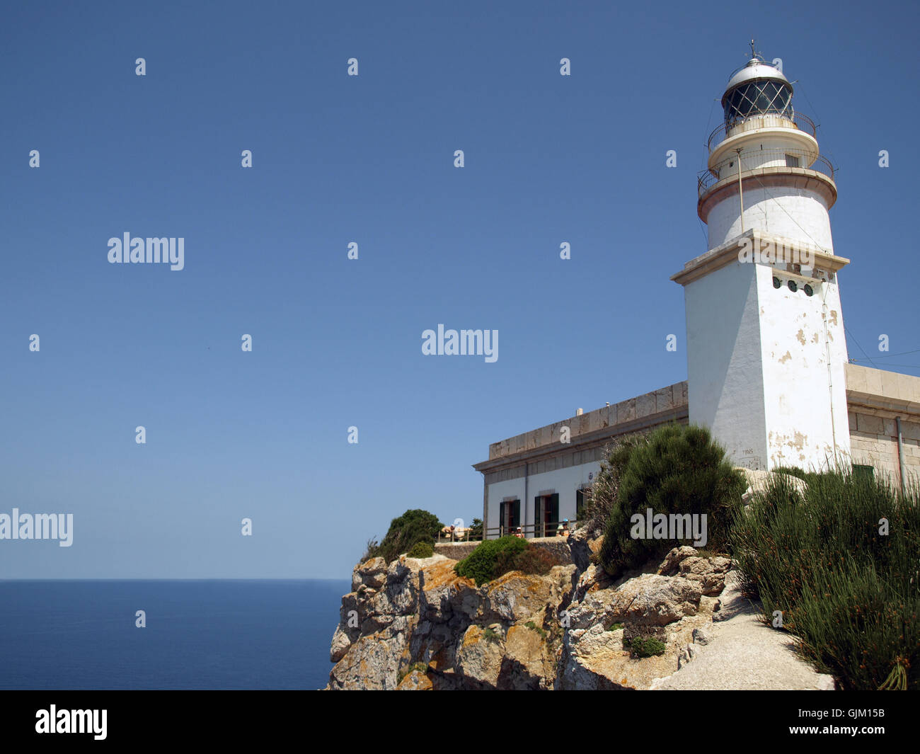 Faro de formentor,Mallorca Foto Stock