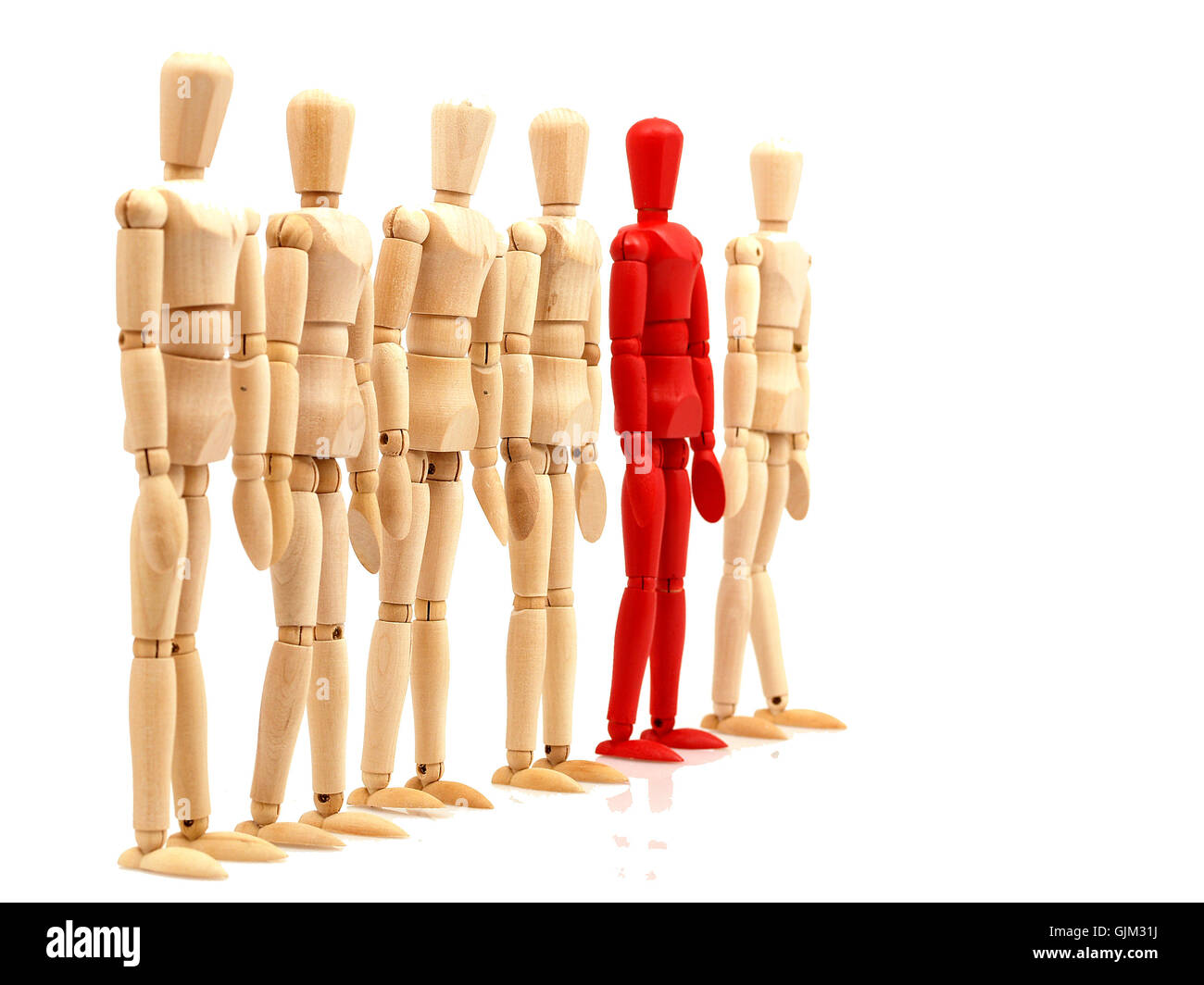 Lupo solitario diverso effetto di annuncio Foto Stock