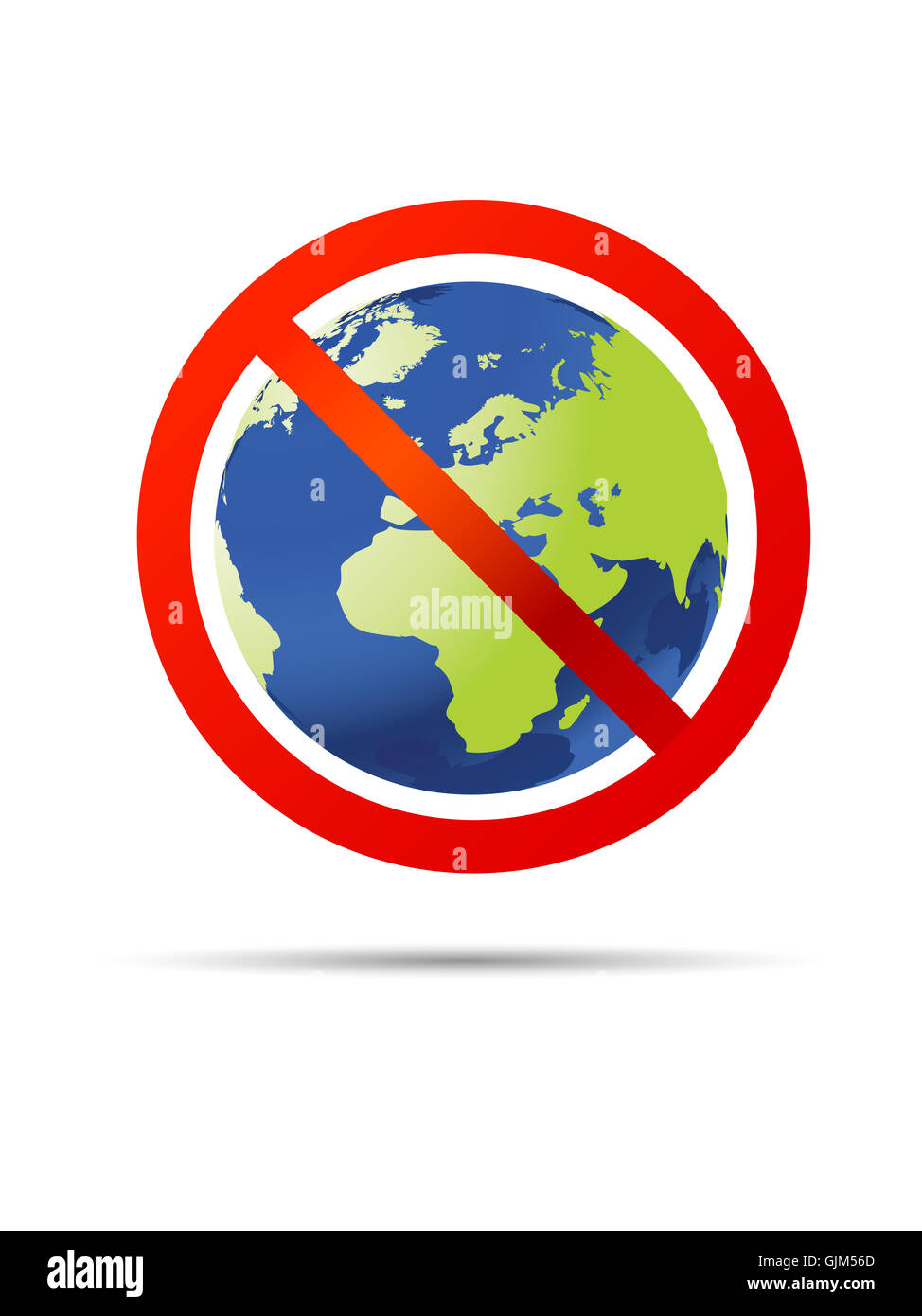 La consapevolezza ambientale Foto Stock