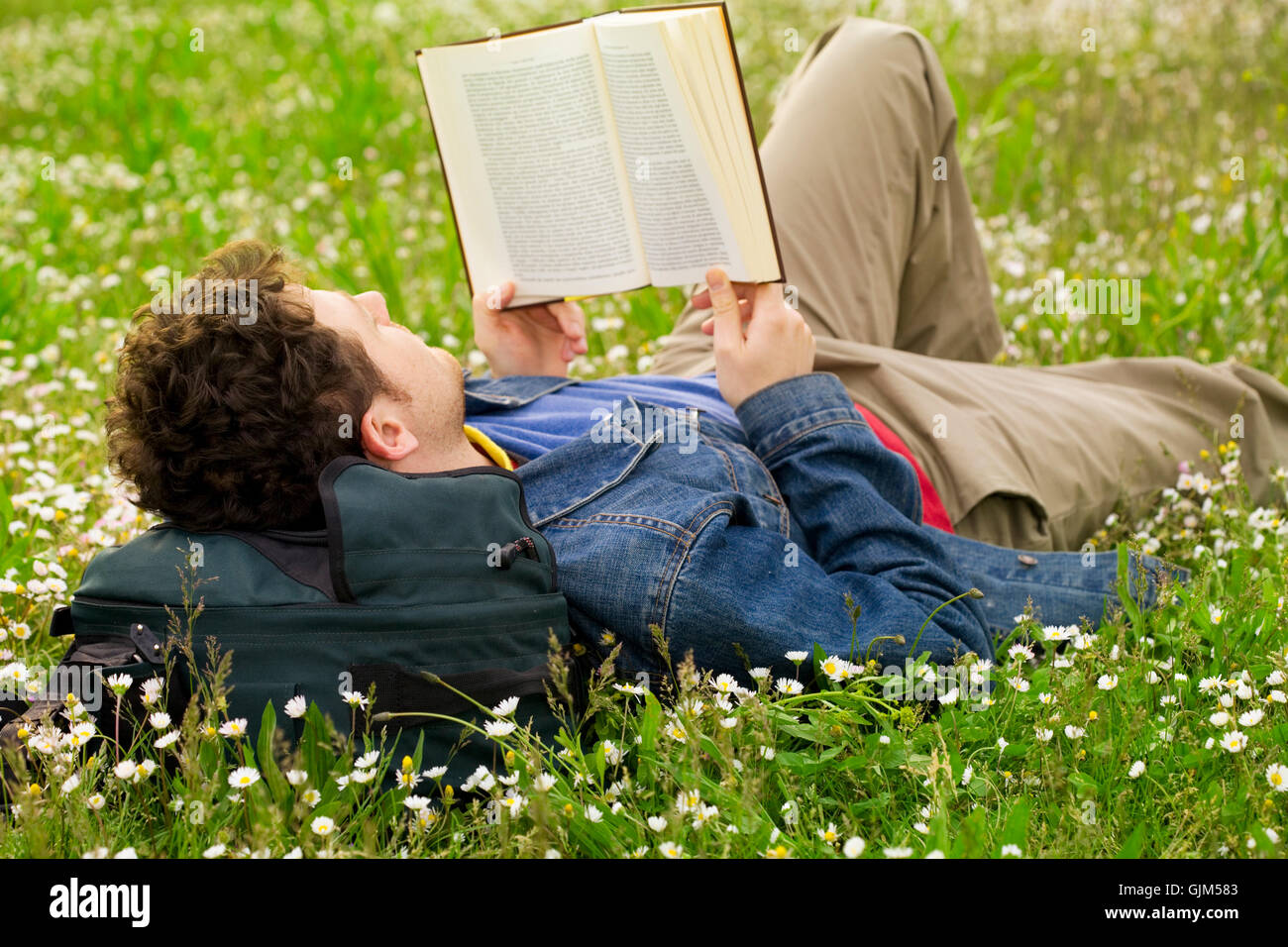 Parco di università dello studente Foto Stock